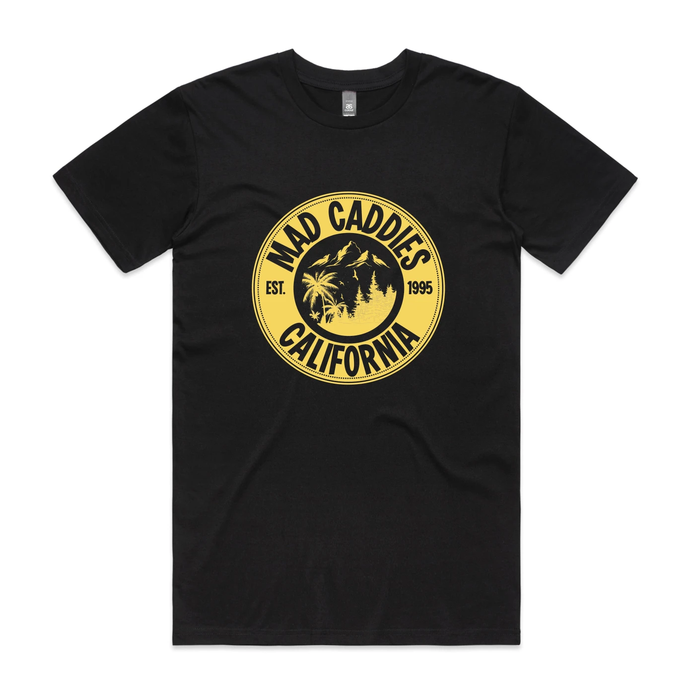 Mad Caddies California Logo Tee (Black)