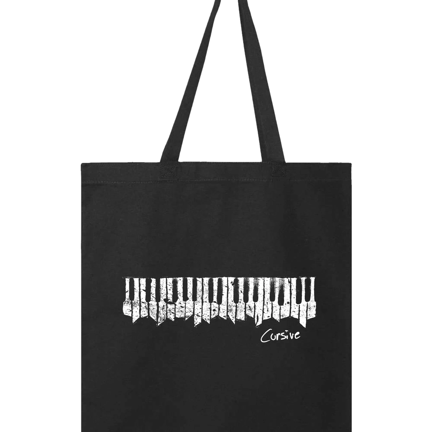 Cursive - Organ Tote Bag