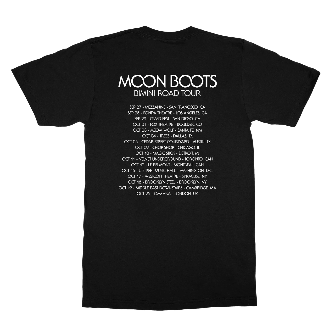 Moon Boots | Bimini Road Tour T-Shirt