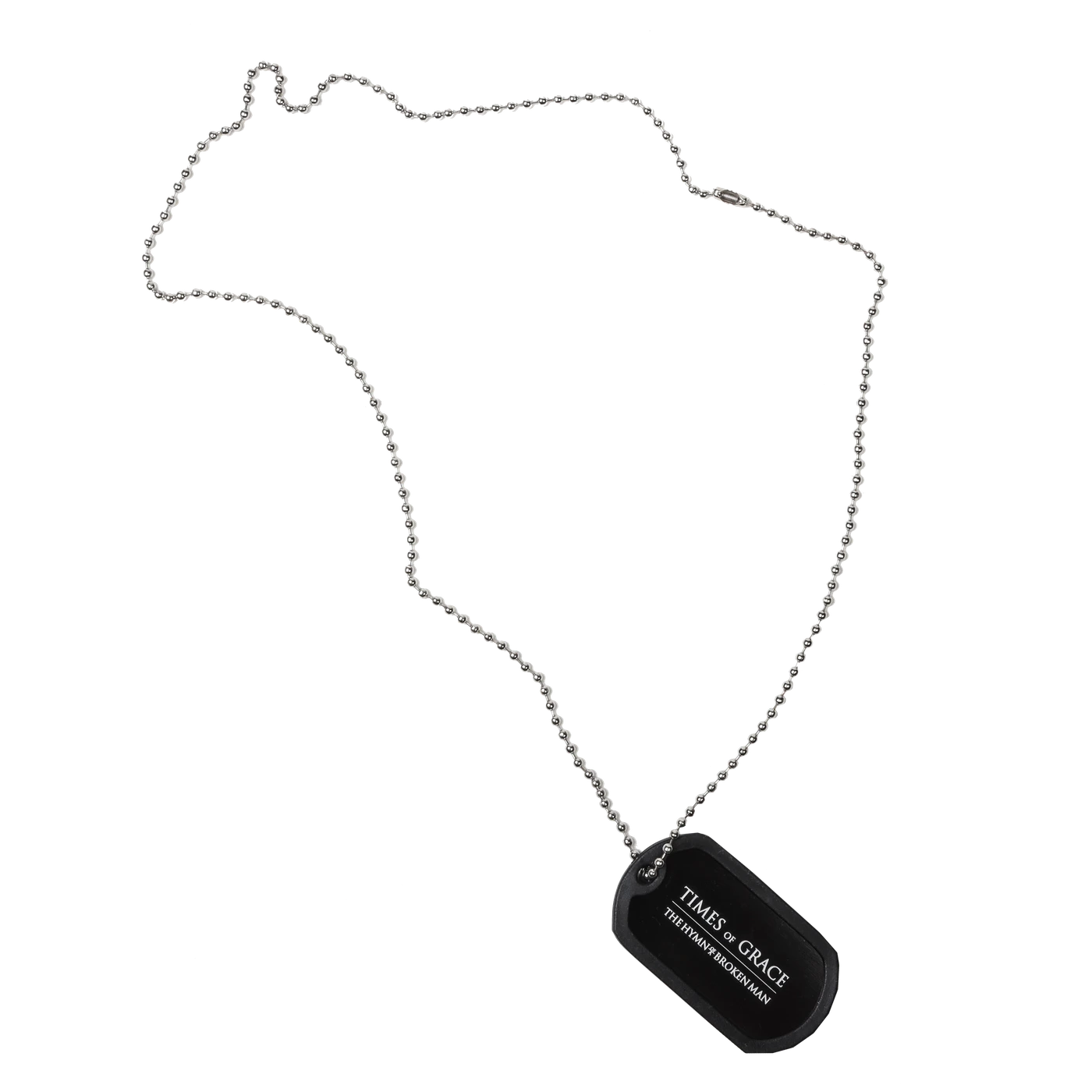Times Of Grace | The Hymn Of A Broken Man Dog Tag