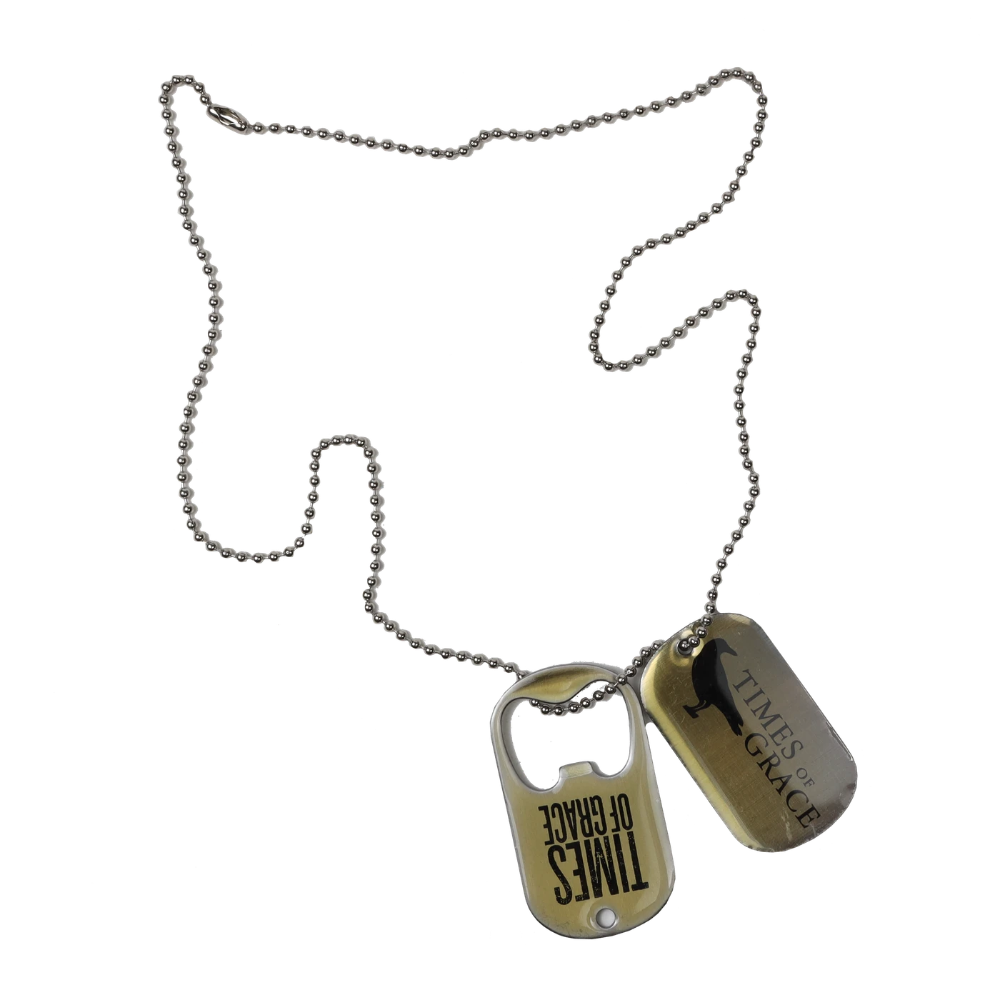 Times Of Grace | Dog Tag Bottle Opener
