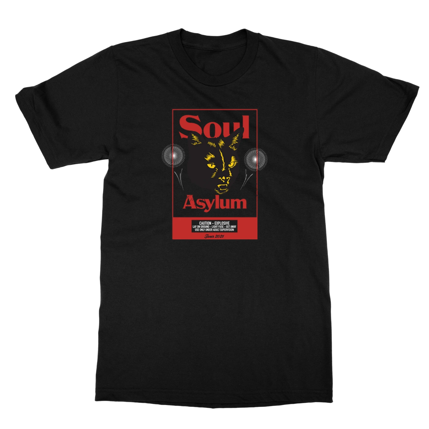 Soul Asylum | 2021 Tour T-Shirt - Black