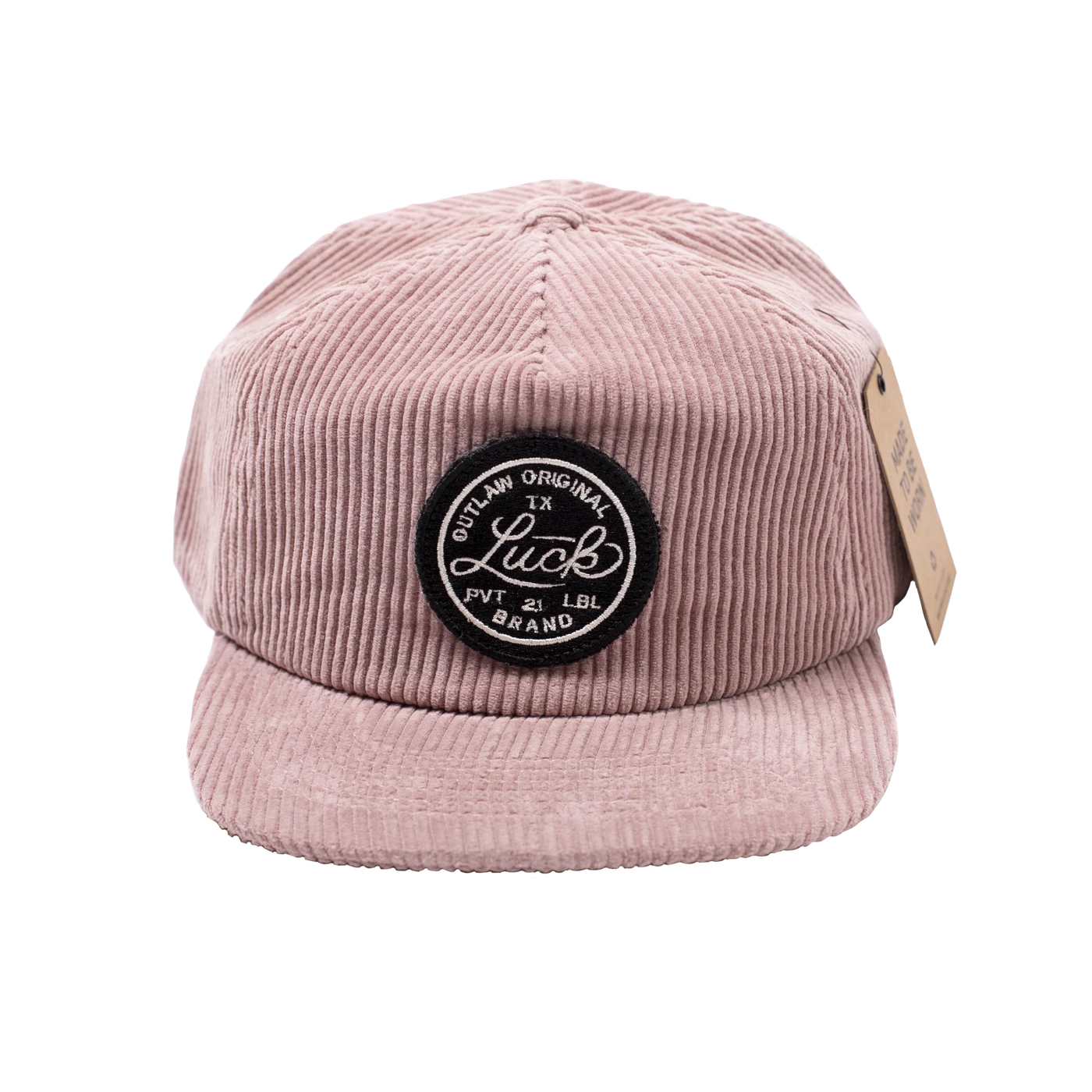 Luck Reunion | Custom Brist Corduroy Hat - Rose