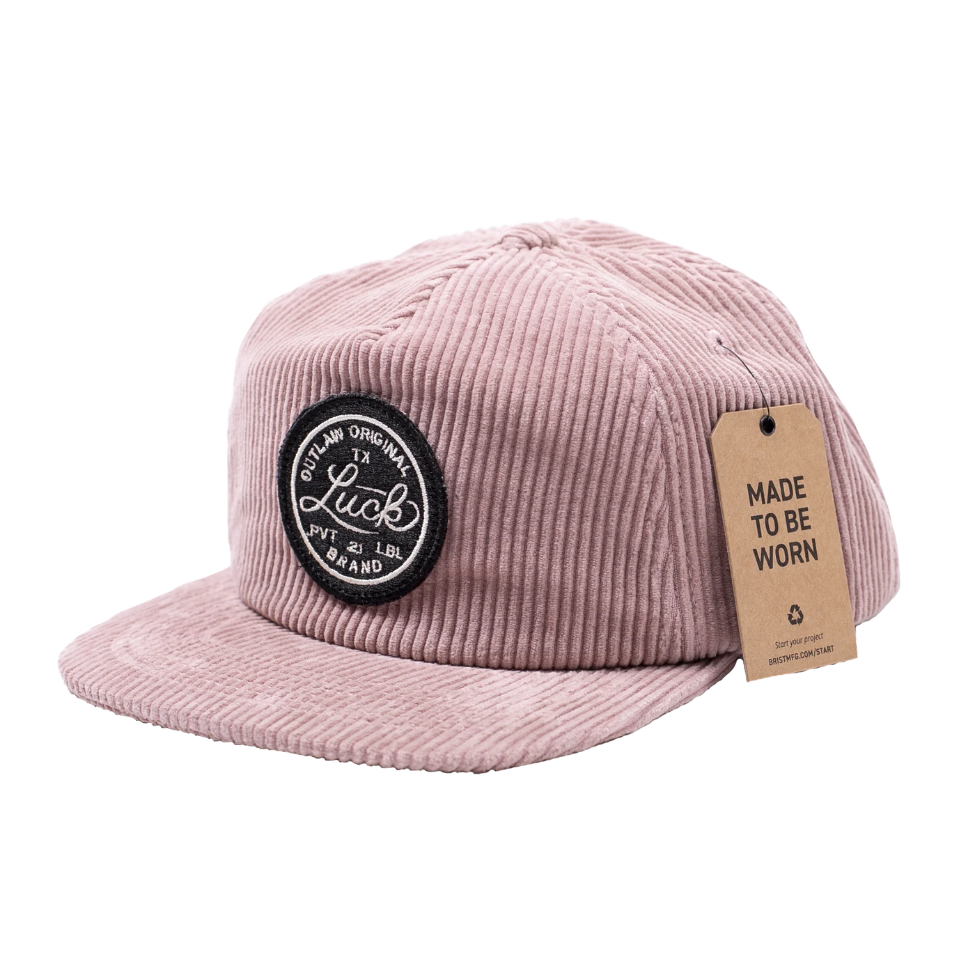 Luck Reunion | Custom Brist Corduroy Hat - Rose