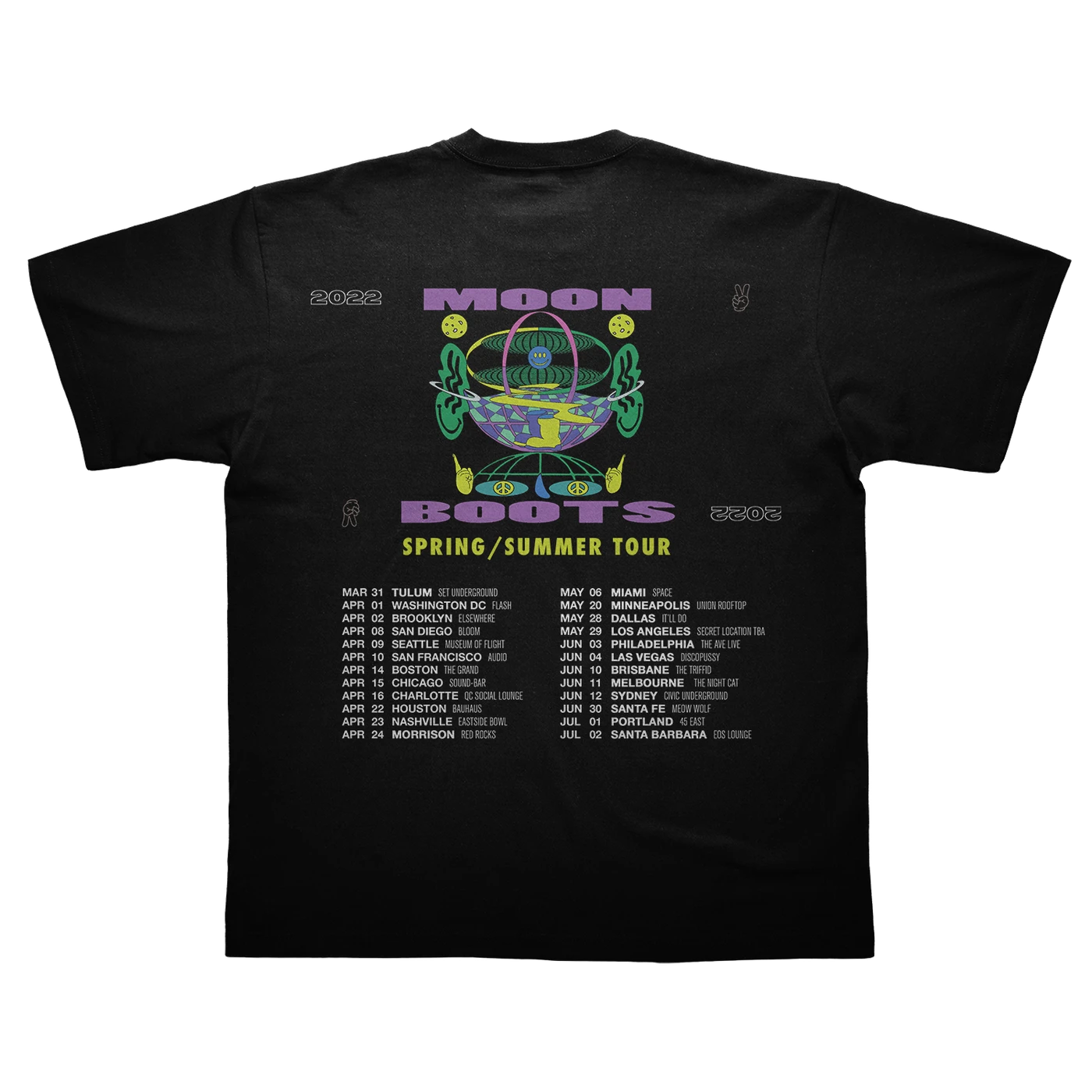 Moon Boots | 2022 Tour T-Shirt