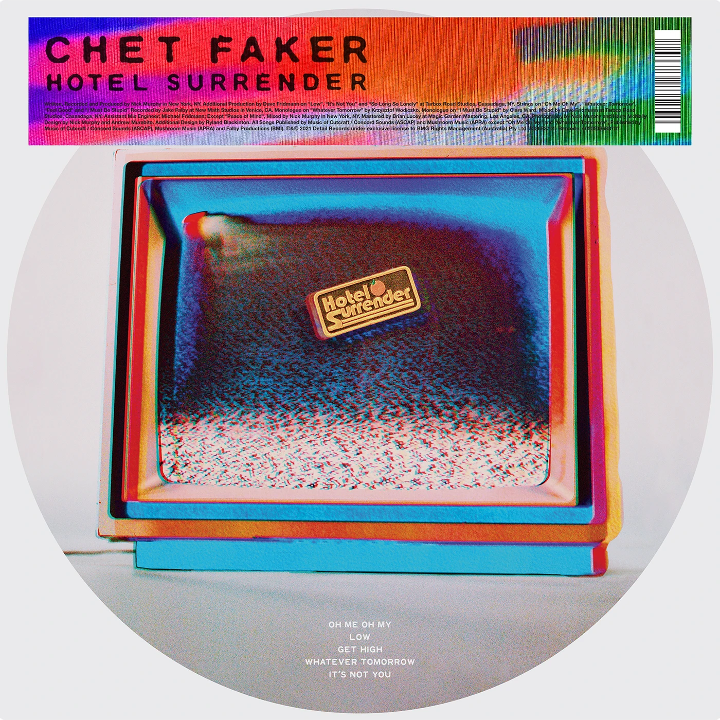 CHET FAKER | HOTEL SURRENDER – LIMITED PICTURE DISC LP (Vinyl)