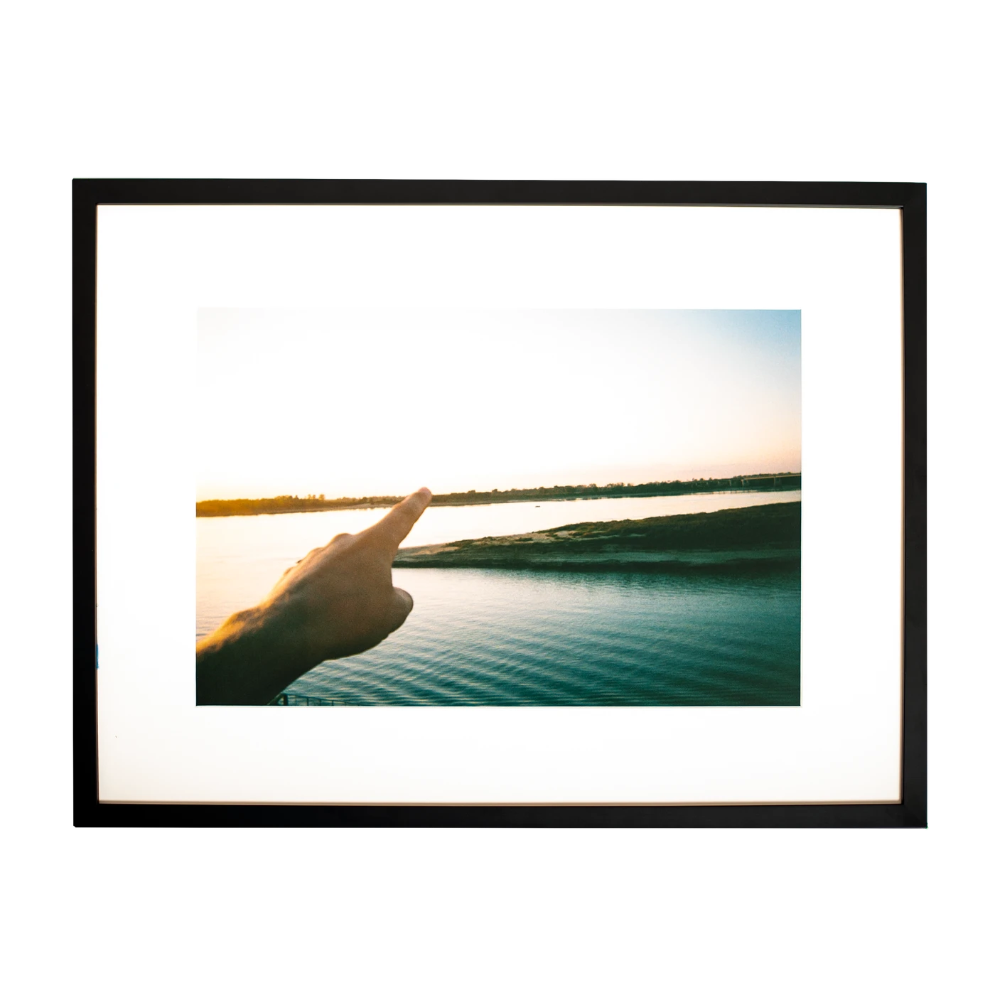 Kevin Morby | Mississippi River - Framed Photo