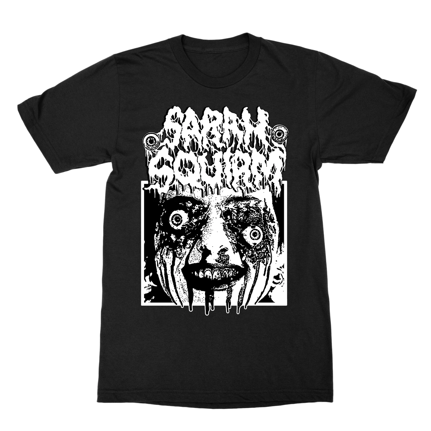 Sarah Squirm | Metal Face T-Shirt *PREORDER*