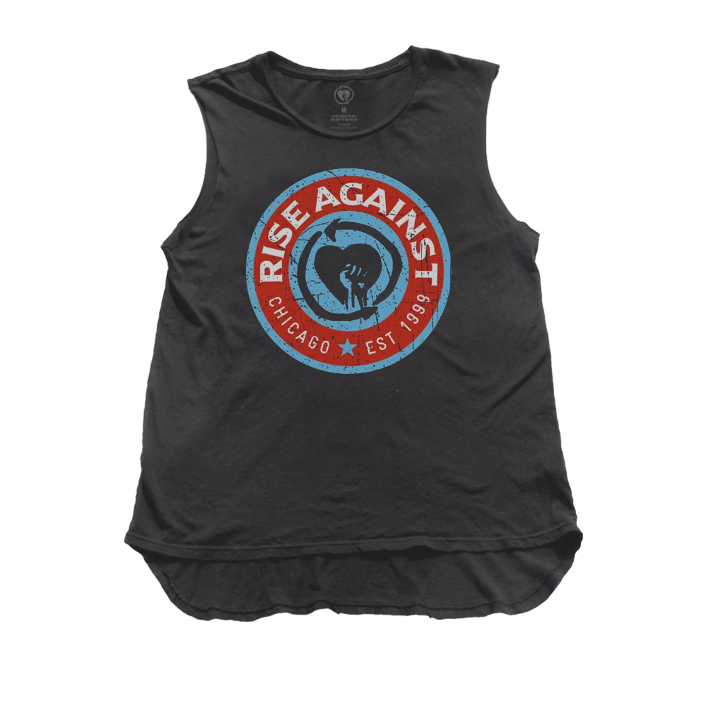 Rise Against Circle Tank Top (Black)