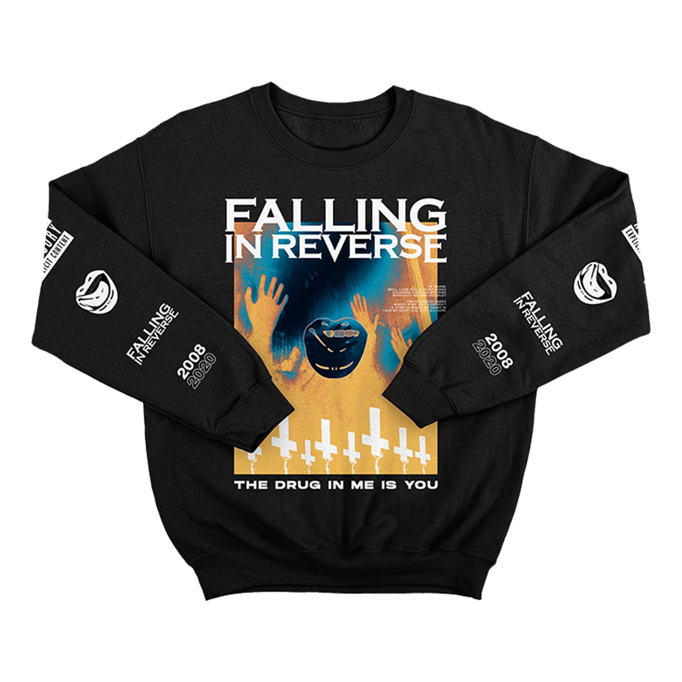 Falling In Reverse Drug In Me Is You Crewneck (Black)