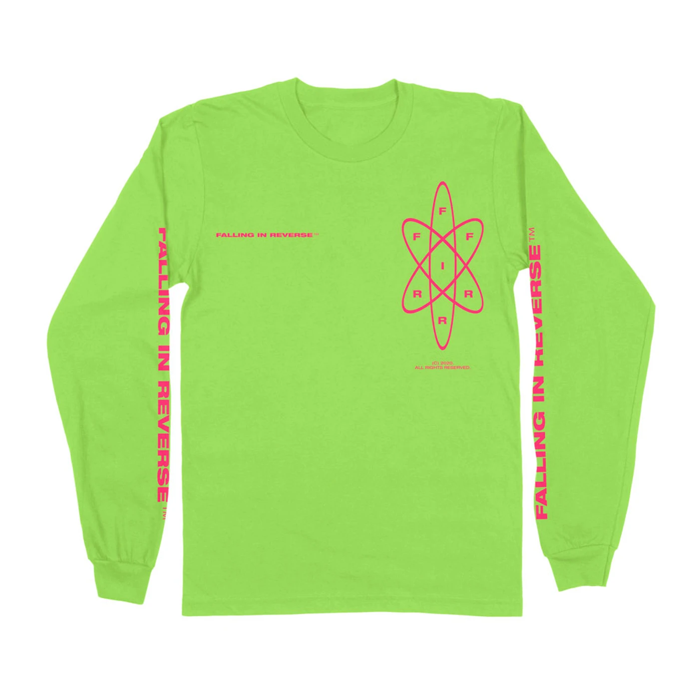 Falling In Reverse Atom Long Sleeve (Green)