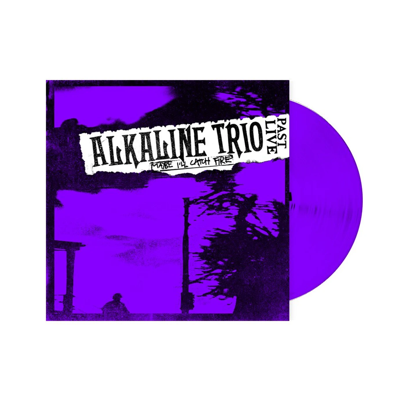 Alkaline Trio Maybe I'll Catch Fire: Past Live LP (Purple) (Vinyl)