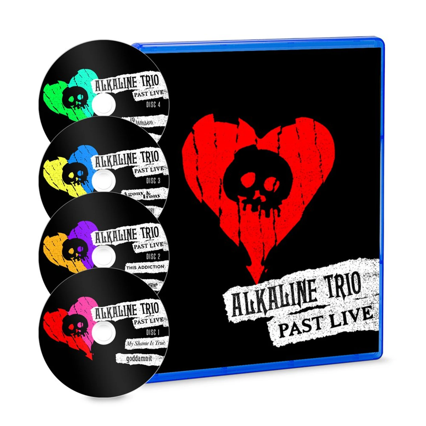 Alkaline Trio Past Live 4xBlu-ray