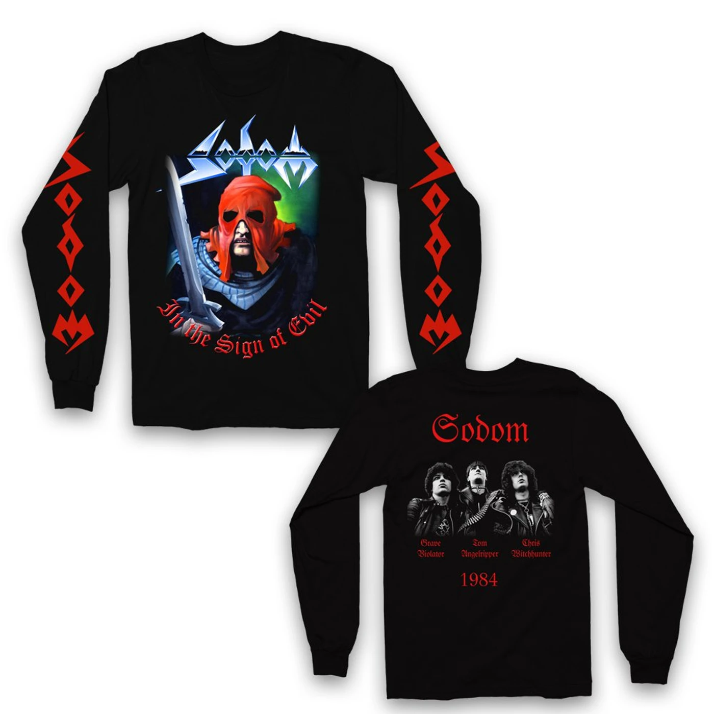 Sodom In The Sign Of Evil Longsleeve (Black)