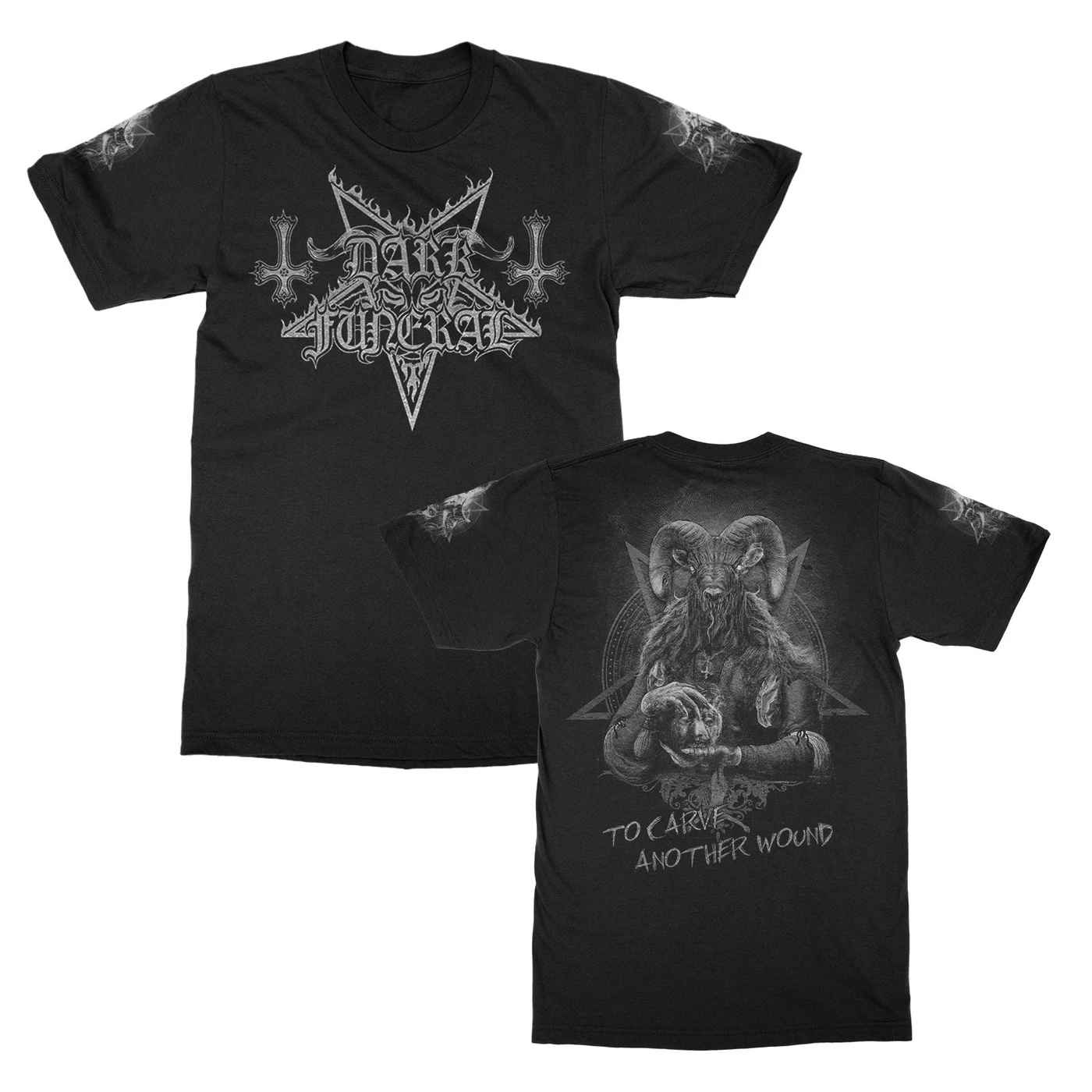 Dark Funeral To Carve Another Wound T-Shirt (Black)