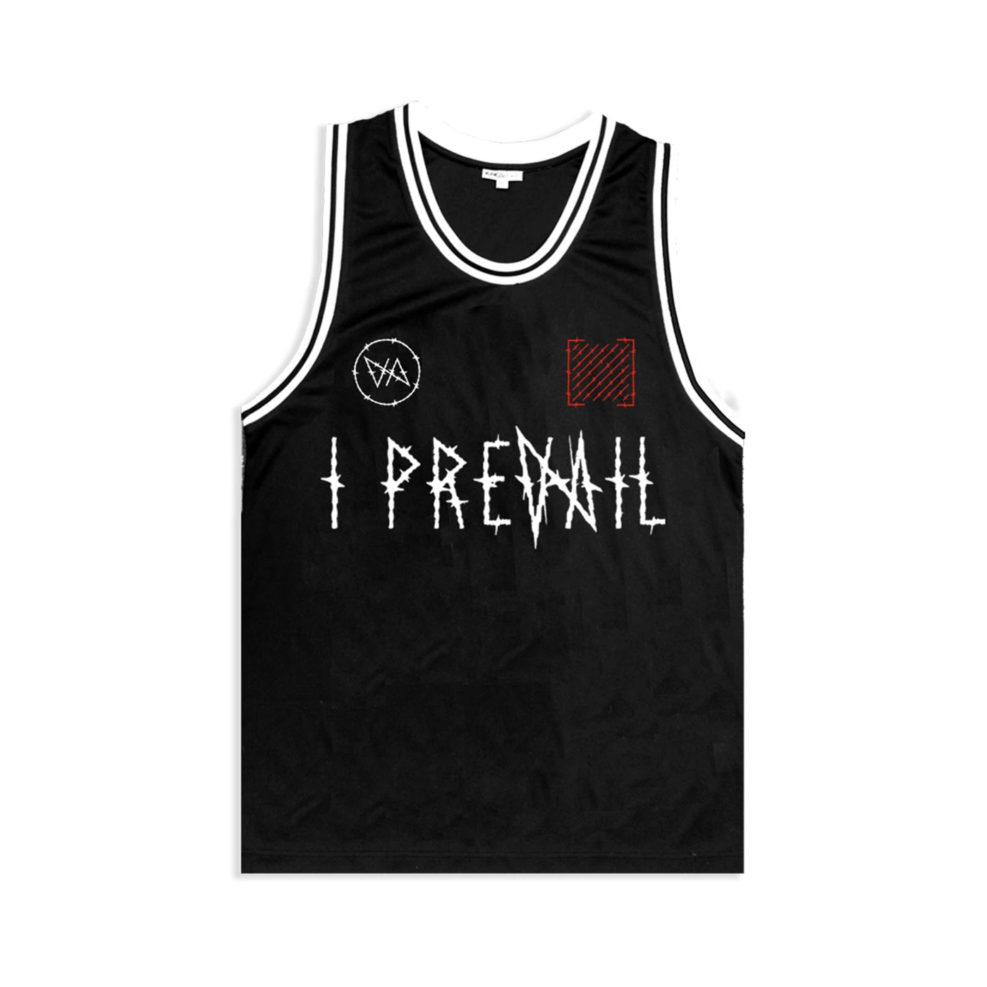 I Prevail Barbed Basketball Jersey (Black)