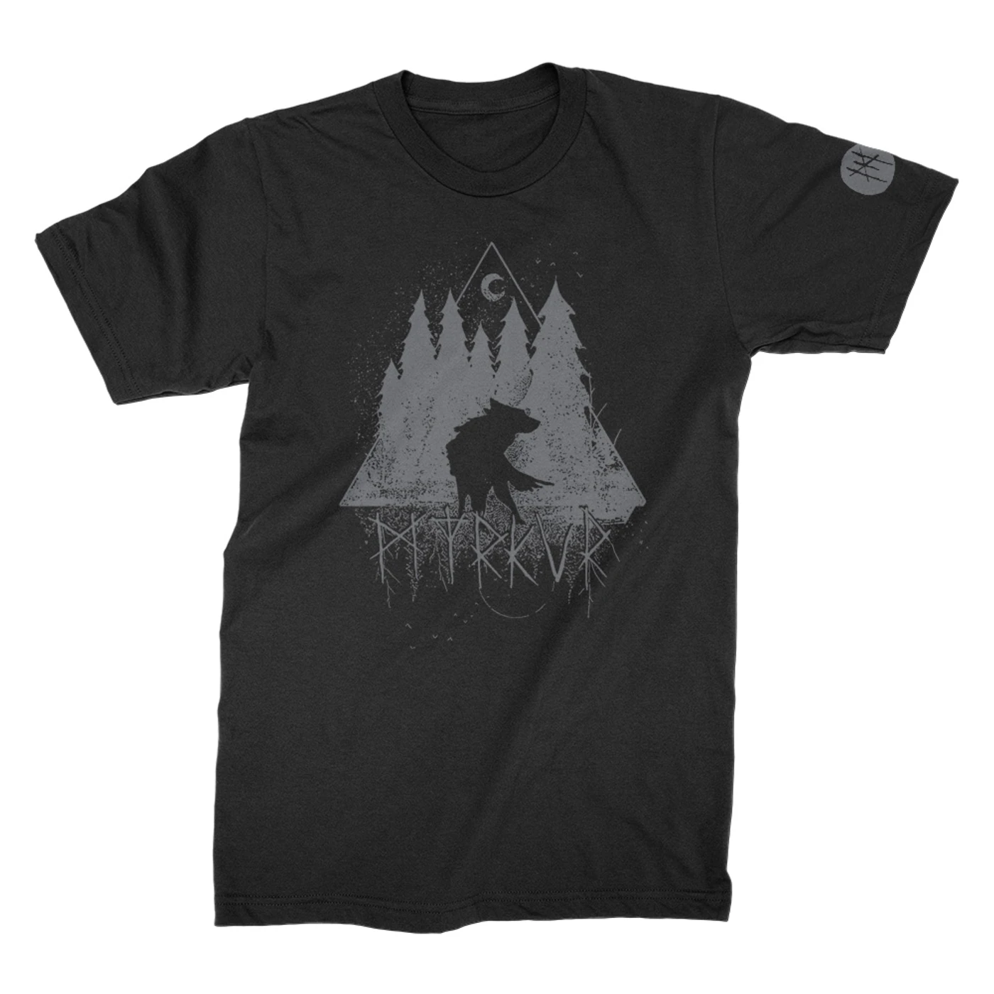 Myrkur Wolf Forrest Tee (Black)