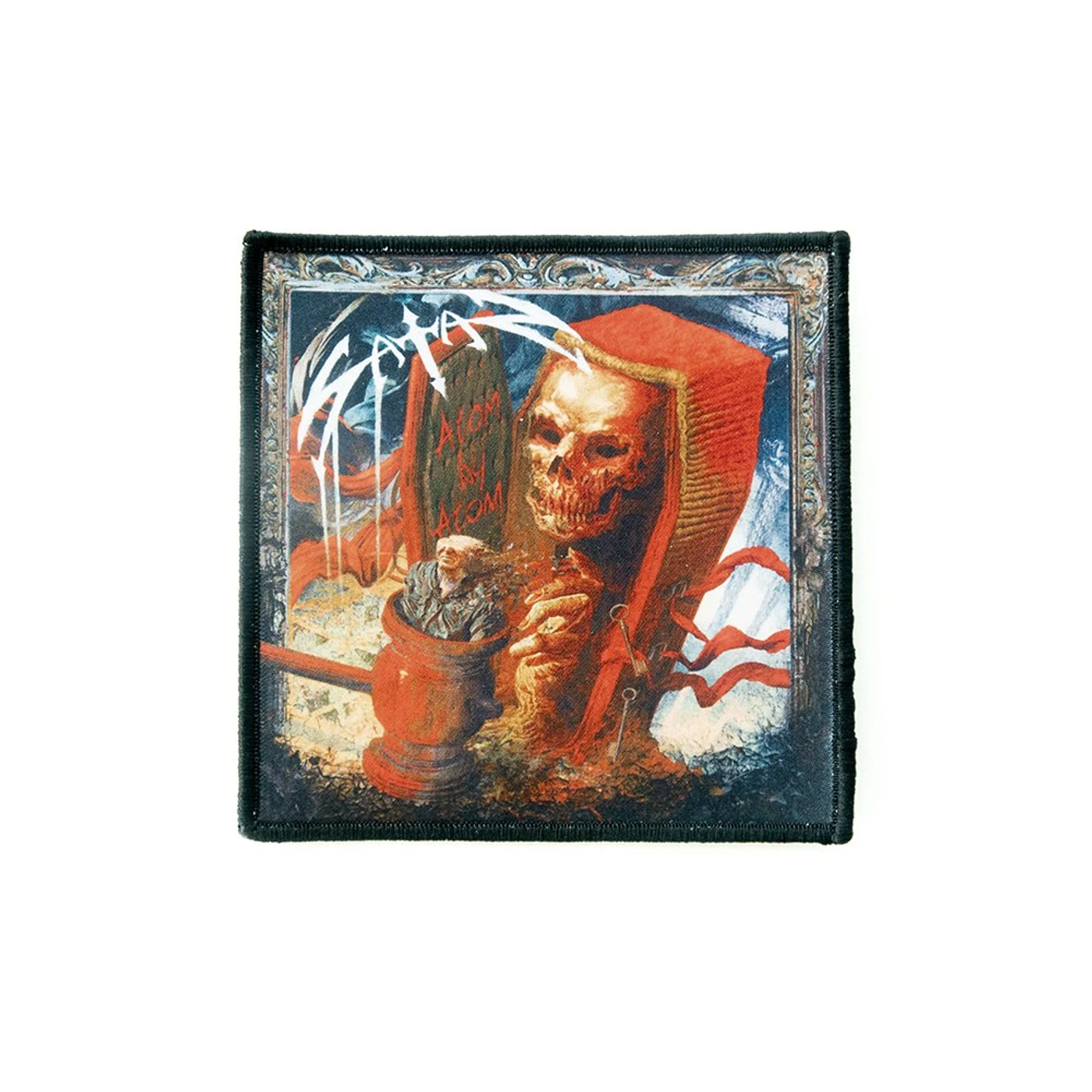 Satan Atom By Atom Album Patch