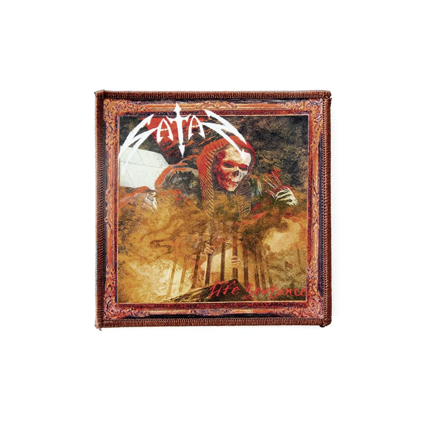 Satan Life Sentence Album Patch