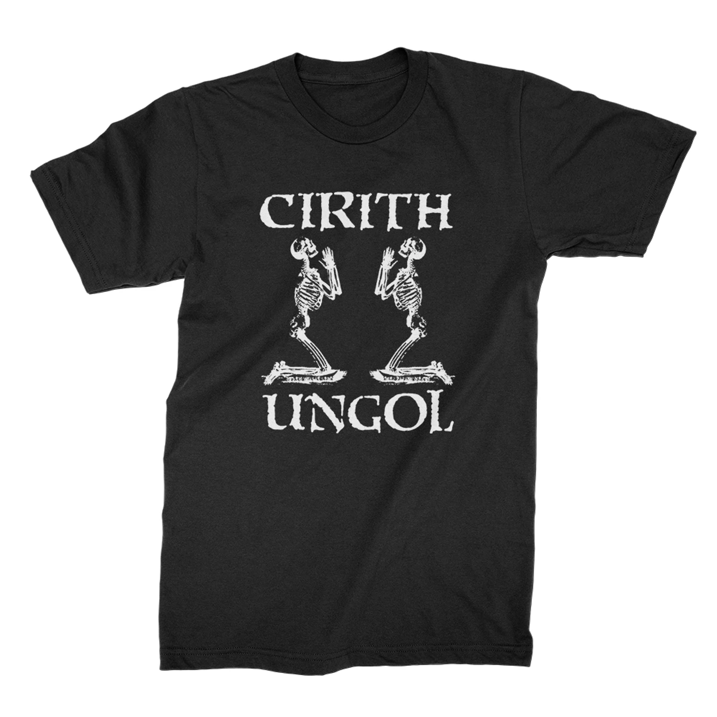 Cirith Ungol Classic Praying Skeleton Tee (Black)