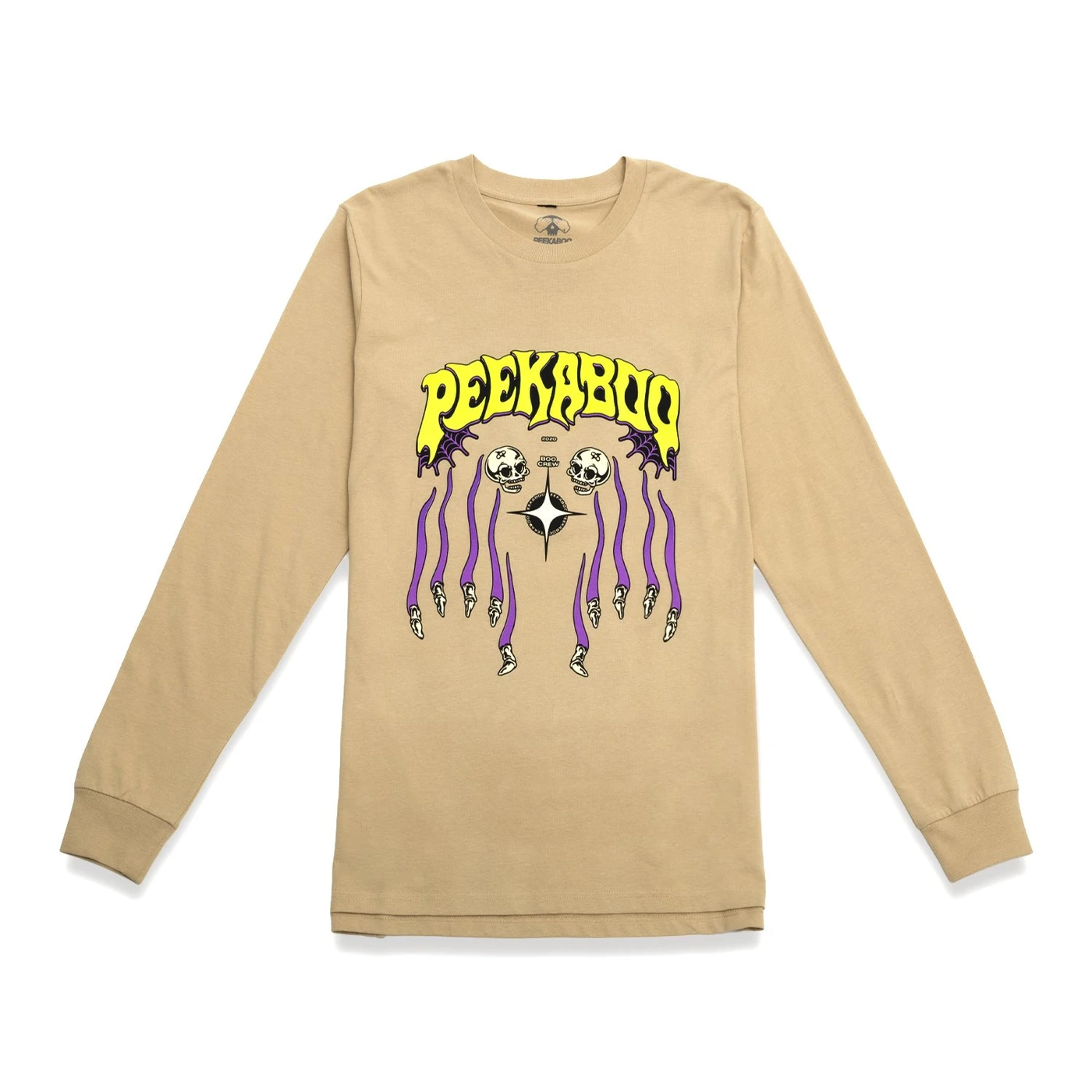PEEKABOO Boo Crew Long Sleeve