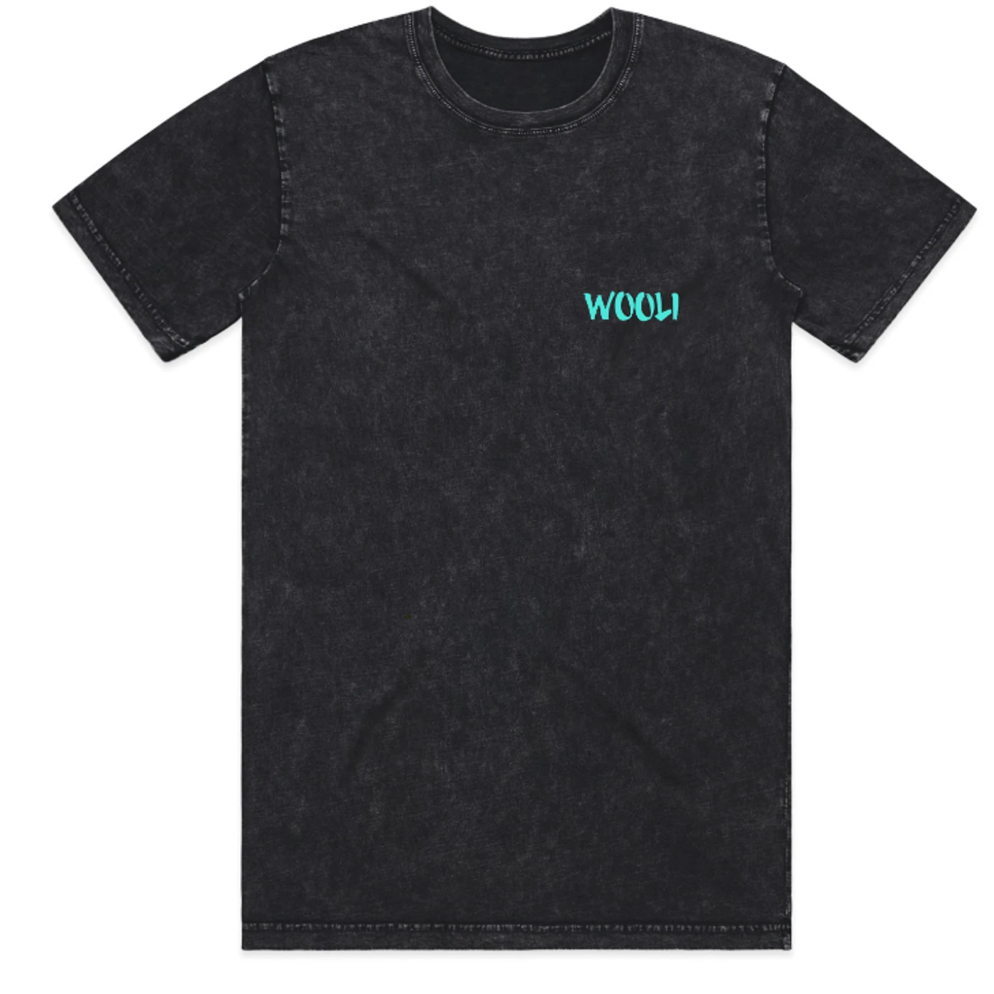 Wooli Teal Logo Tee