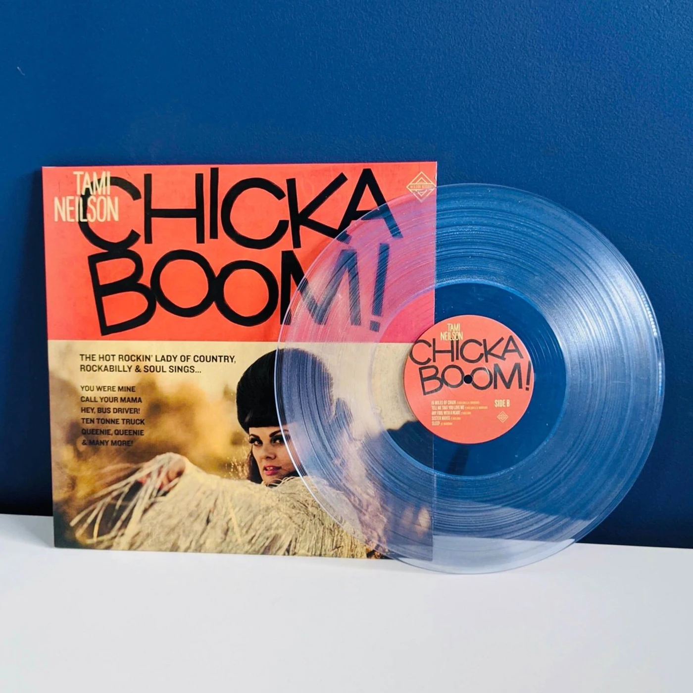 Tami Neilson / CHICKABOOM! - Crystal Ball Clear LP Vinyl