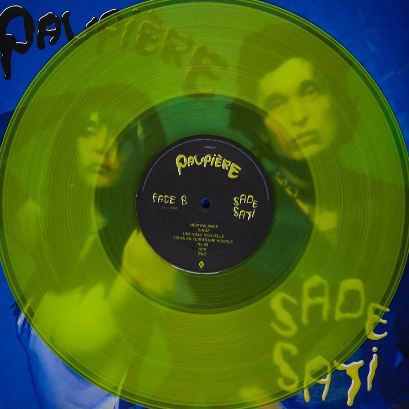 Paupière / Sade Sati - LP YELLOW (Vinyl)