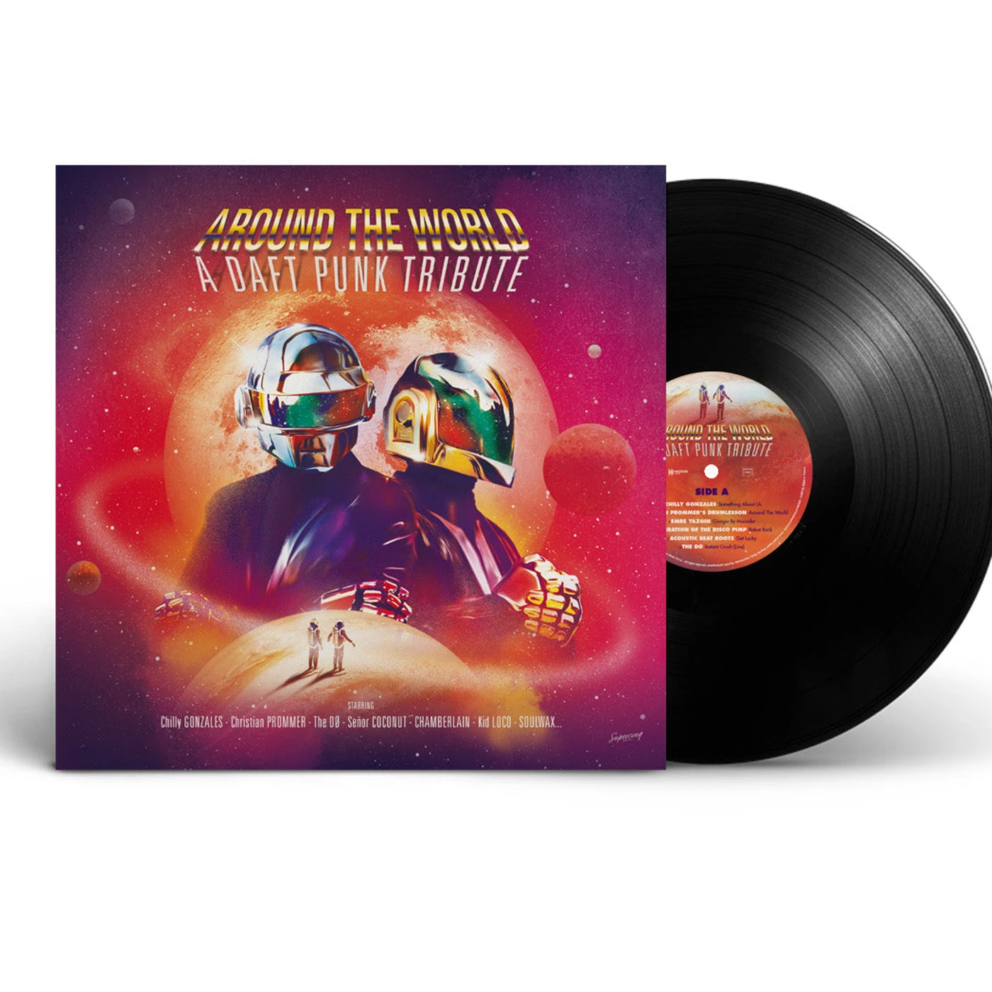 Various Artists / Around the world: A Daft Punk tribute - LP Vinyl