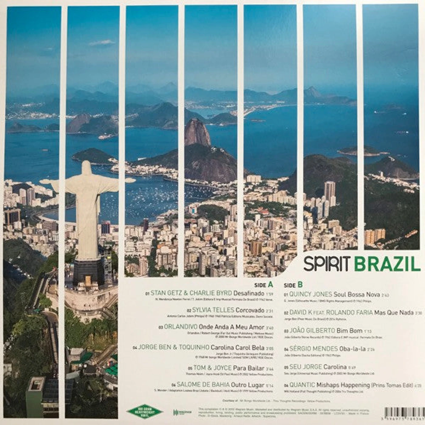 Various Artists  Various / Spirit Of Brazil - LP (Vinyl)