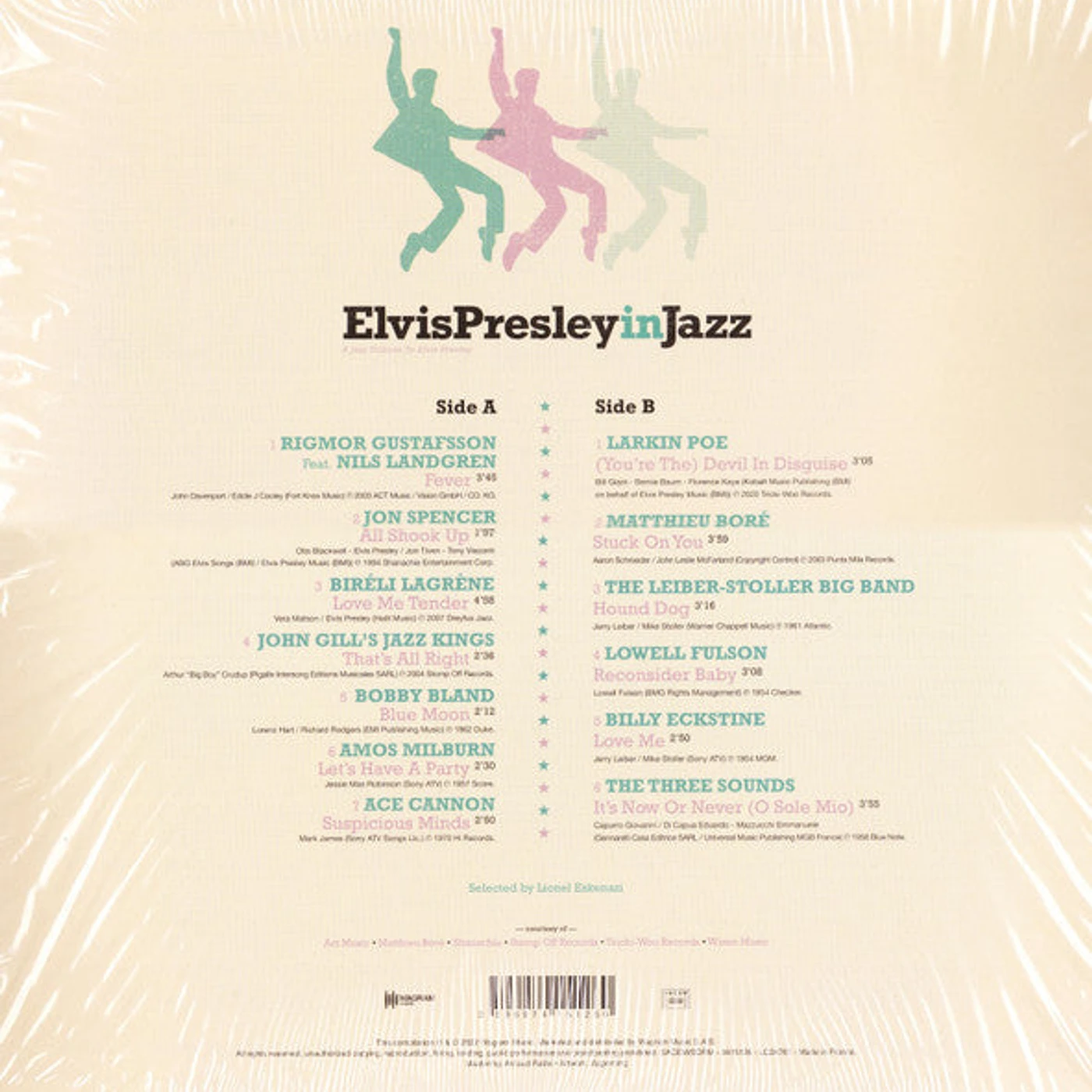Various Artists  Various / ElvisPresleyinJazz - A Jazz Tribute To Elvis Presley - LP (Vinyl)