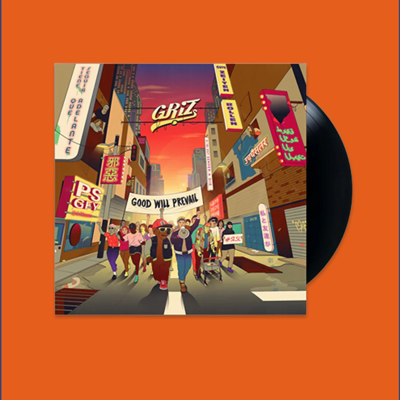 GRiZ Good Will Prevail Vinyl LP - 2 Disk Set