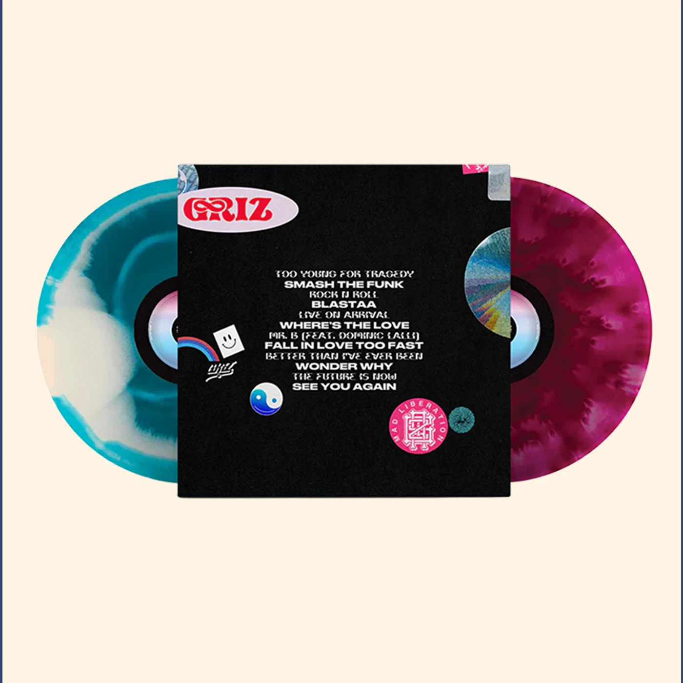 GRiZ Mad Liberation Vinyl LP - 2 Disk Set