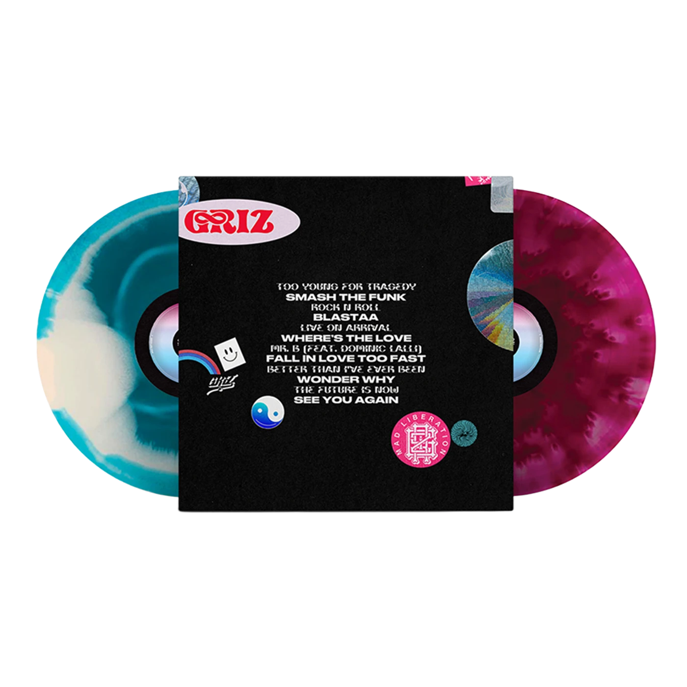 GRiZ Mad Liberation Vinyl LP - 2 Disk Set