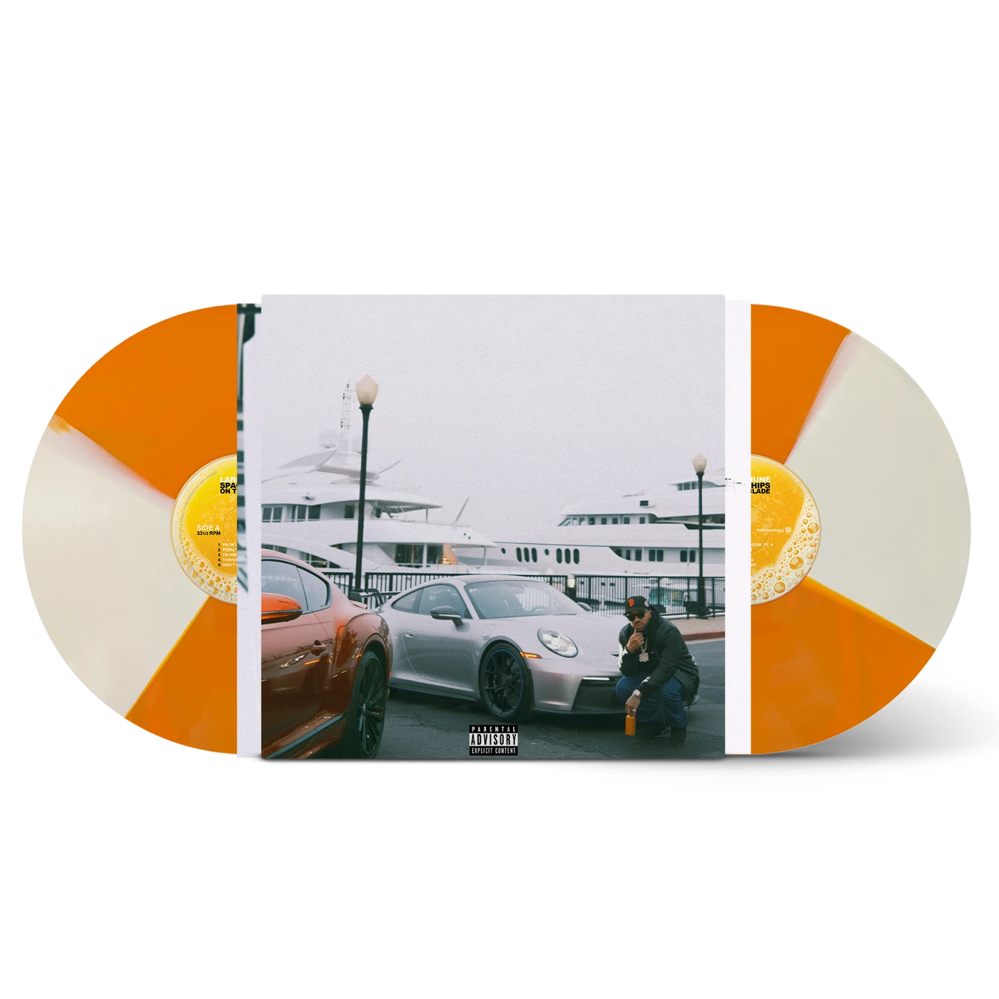 Larry June SPACESHIPS ON THE BLADE VINYL 2LP