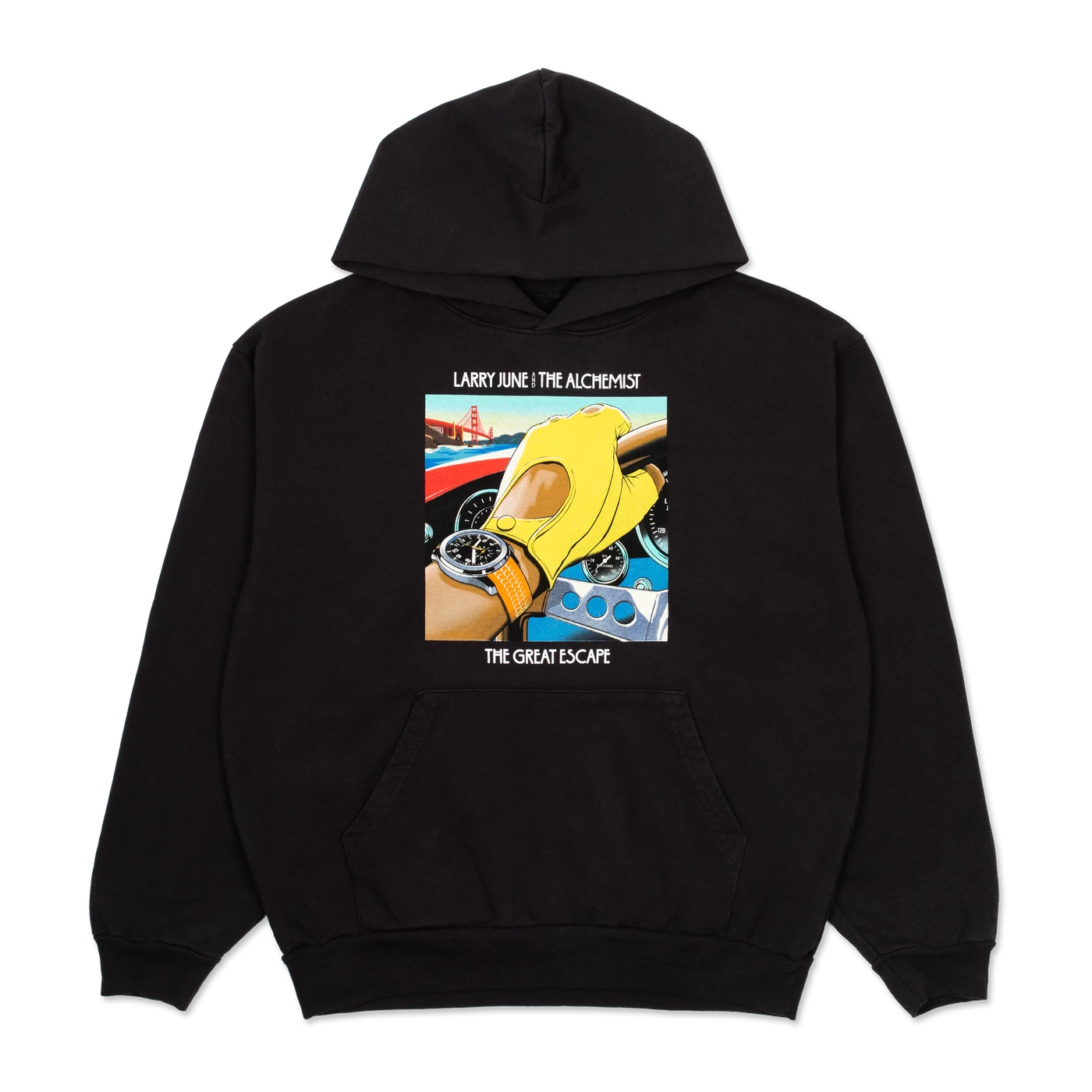 Larry June TGE Album Hoodie (Black)