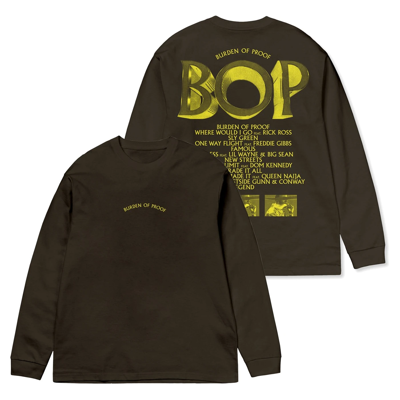 Benny The Butcher Burden Of Proof - Brown Long Sleeve