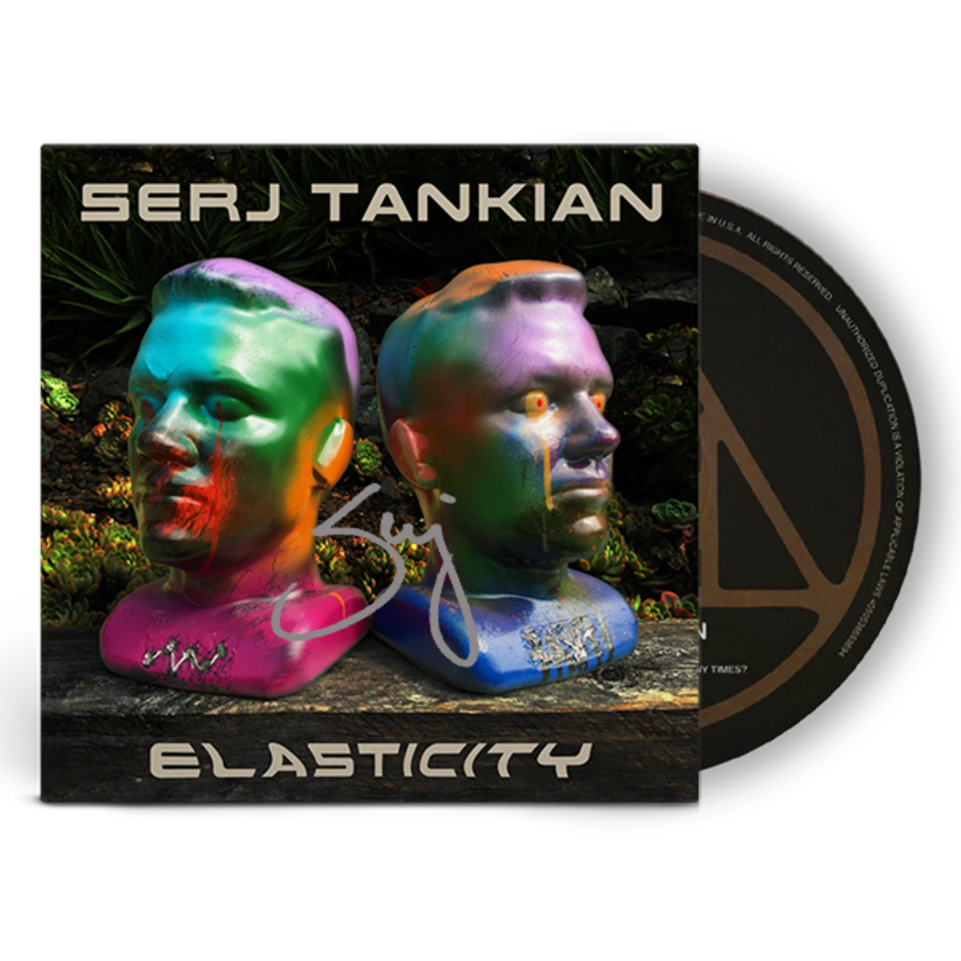 Serj Tankian Elasticity EP - Autographed CD