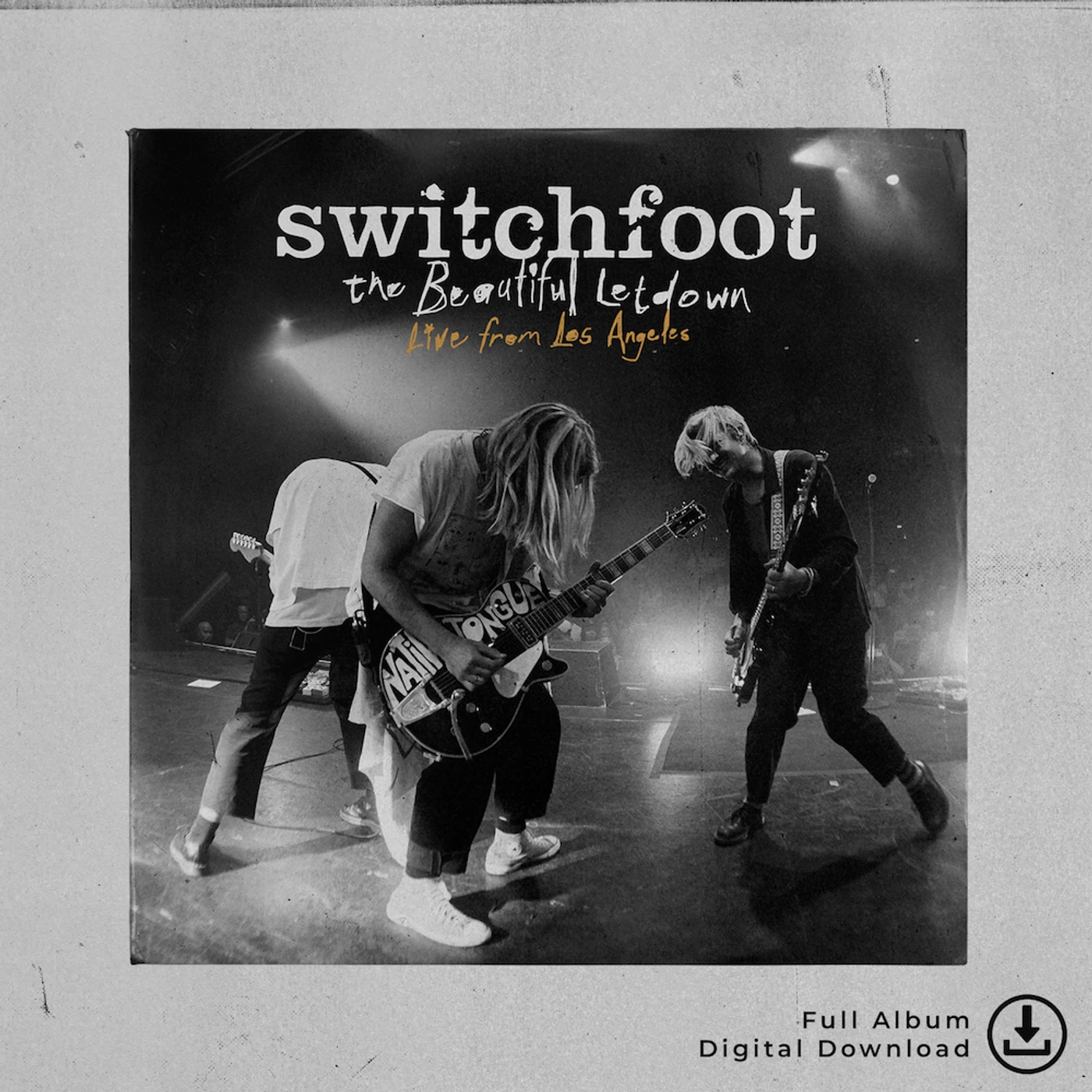 Switchfoot Live from Los Angeles 7" Cream Vinyl + Entire Album Digital Download