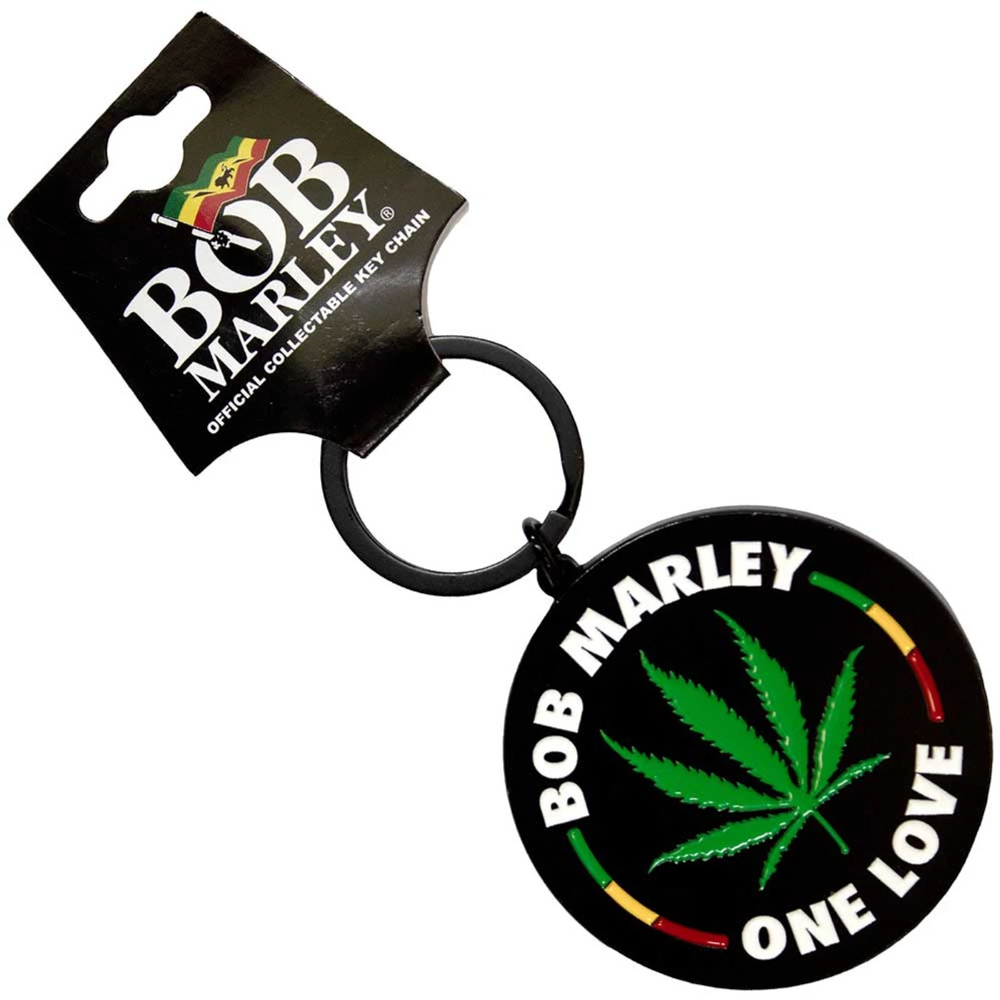 Bob Marley Standard Keychains - Leaf