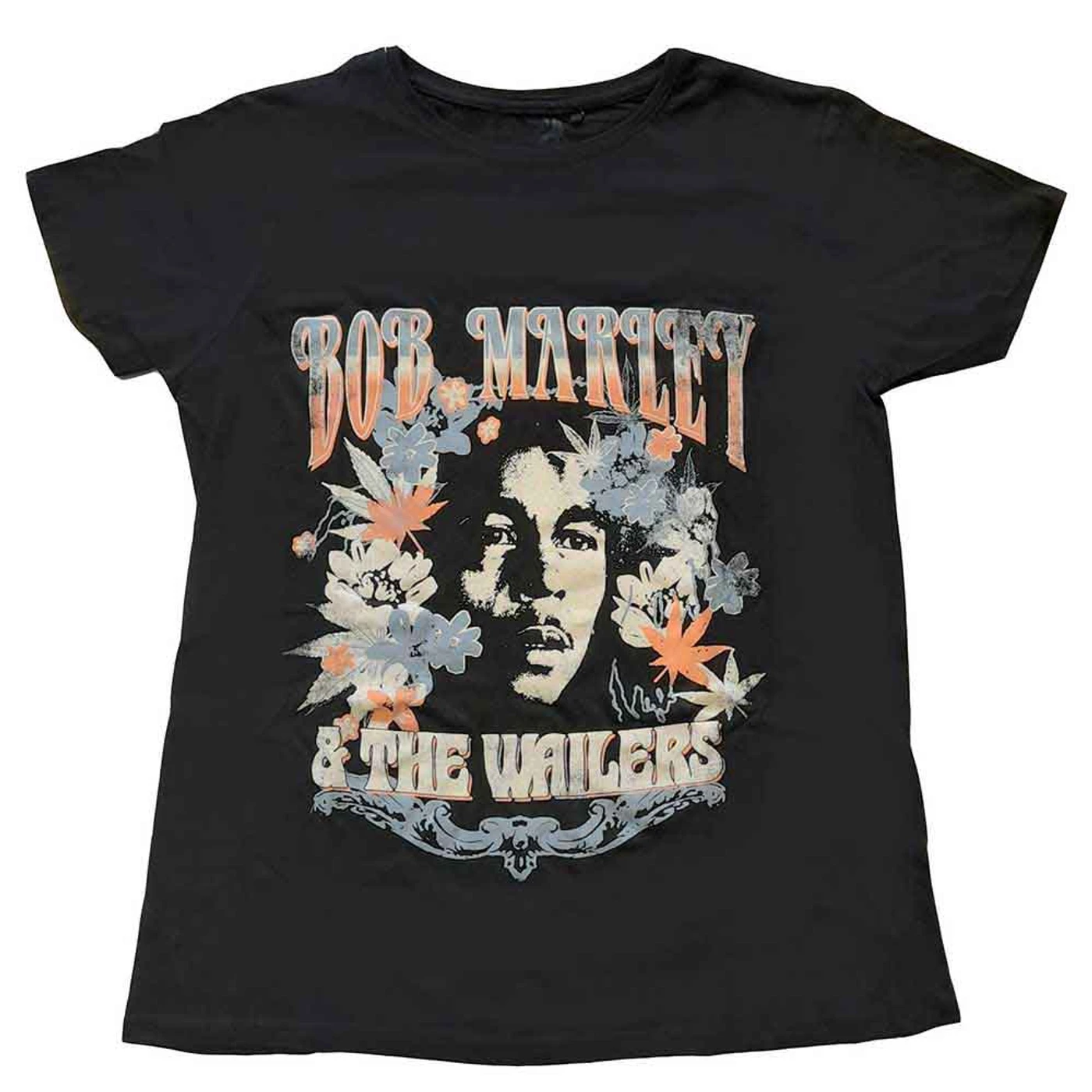 Bob Marley Woman's T Shirt - & The Wailers