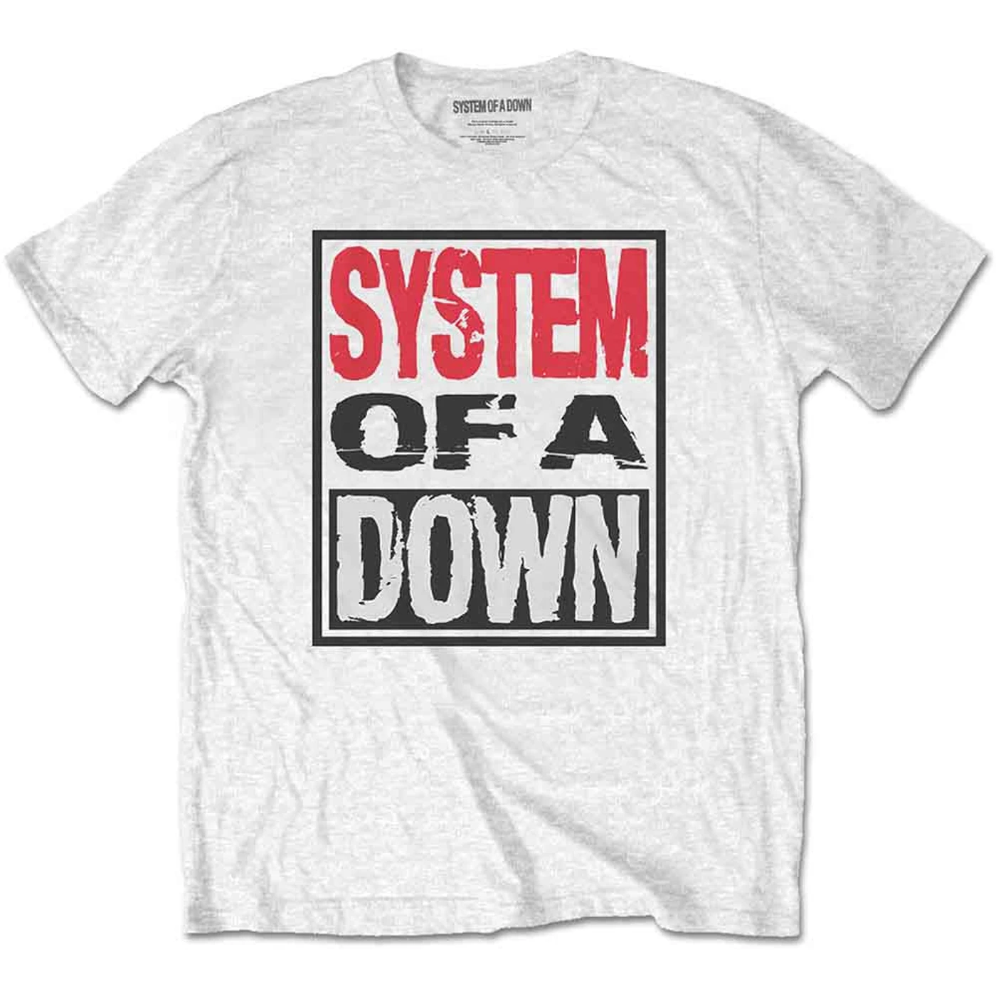 System Of A Down T Shirt - Triple Stack Box