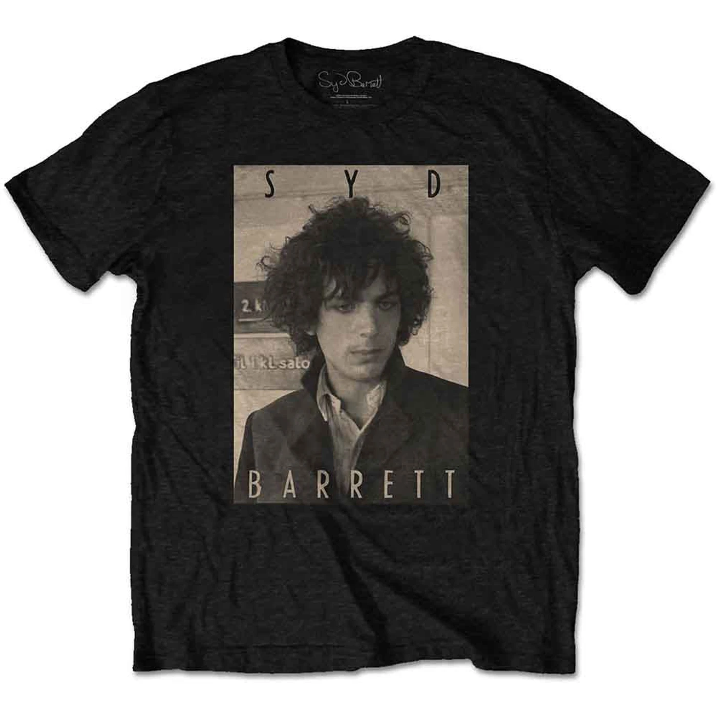 Syd Barrett T Shirt - Sepia