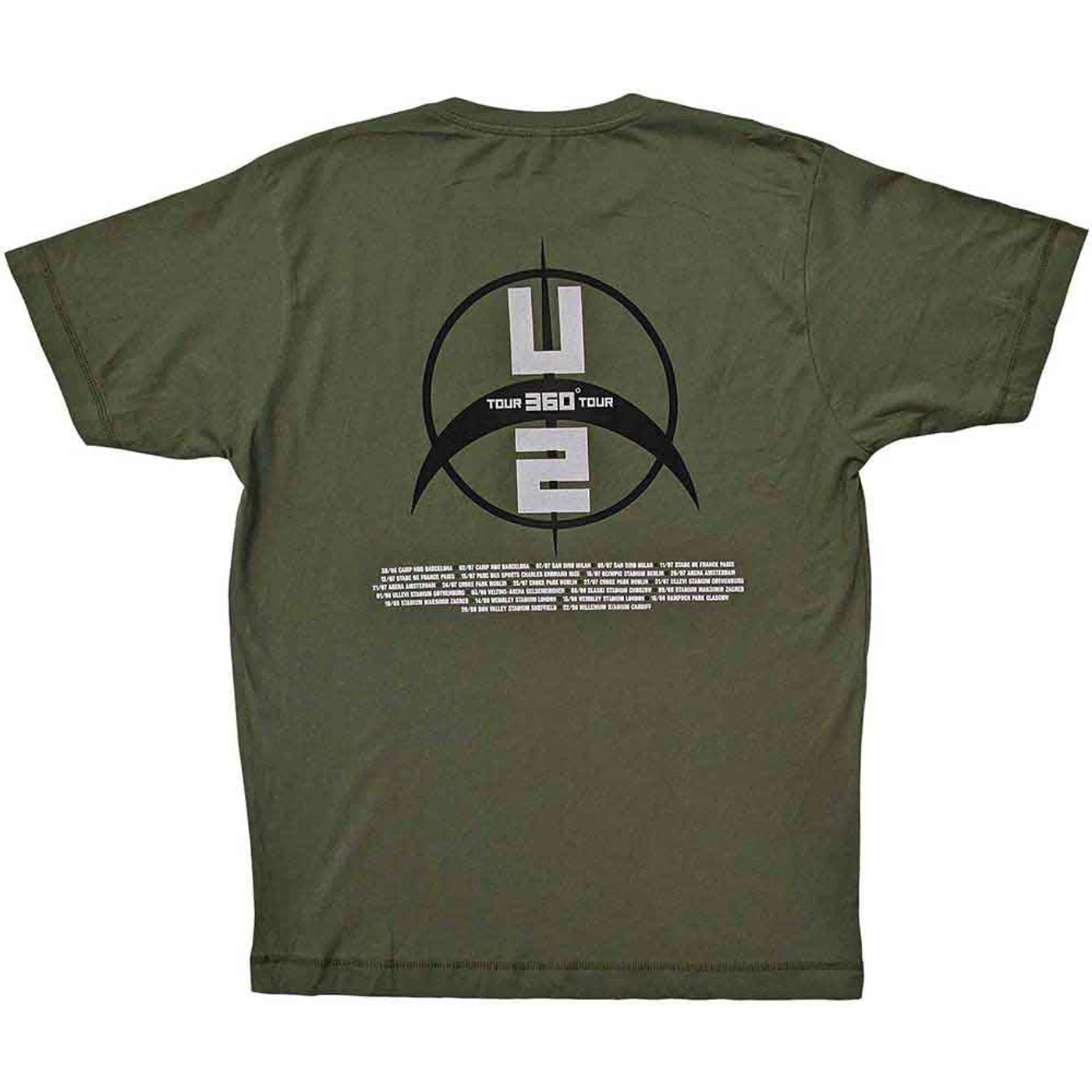 U2 T Shirt - 360 Degree Tour 2009 Drip