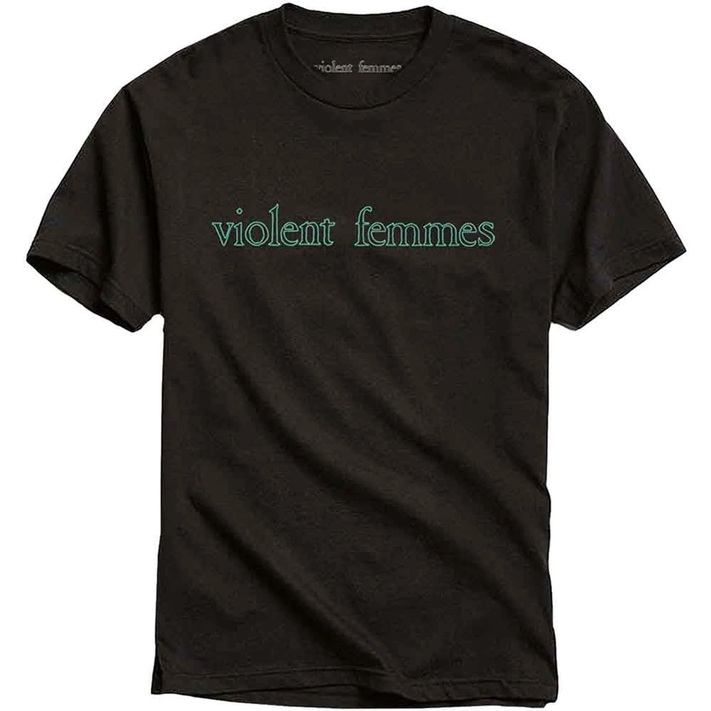 Violent Femmes T Shirt - Green Vintage Logo