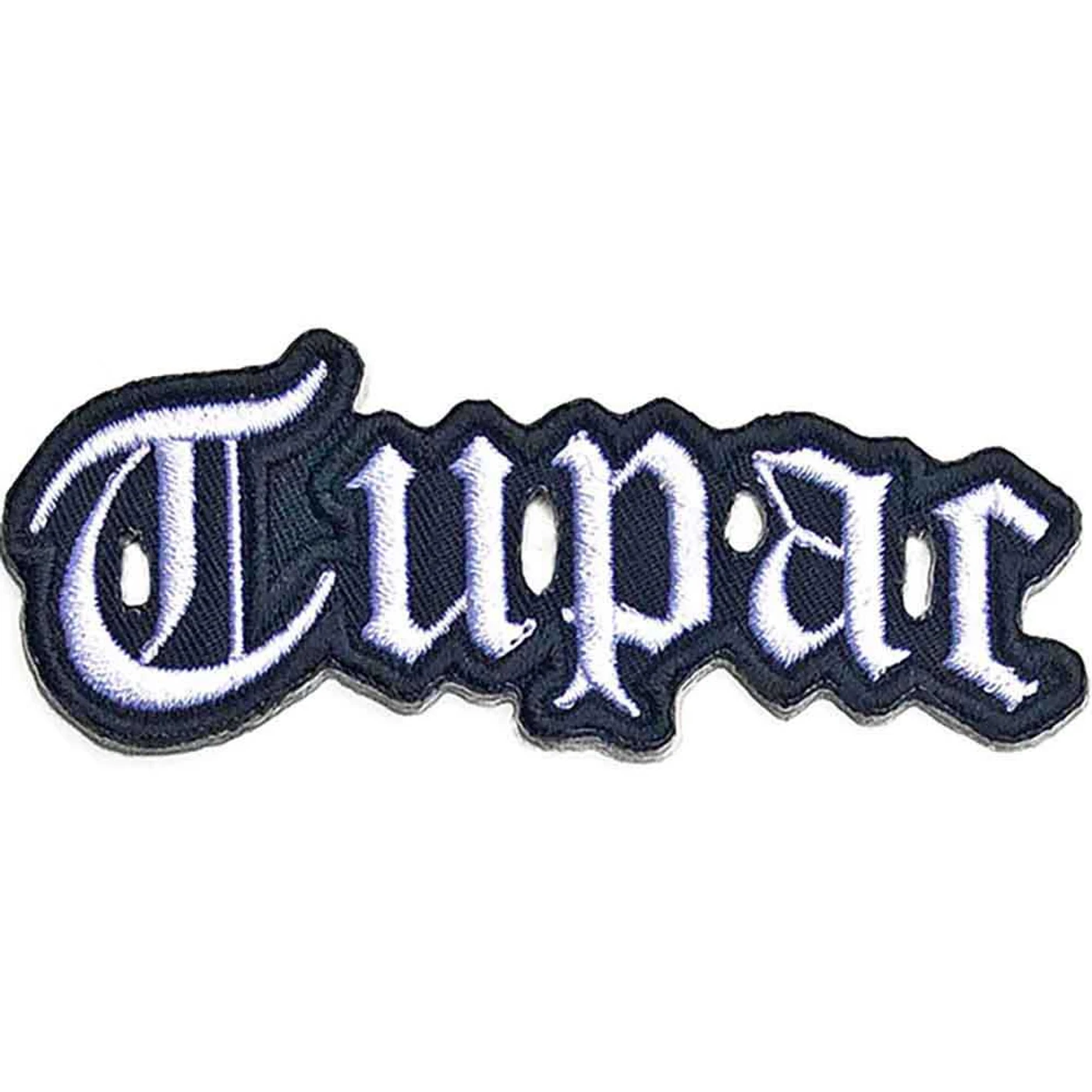Tupac Patches - Iron On - Cut-Out Logo