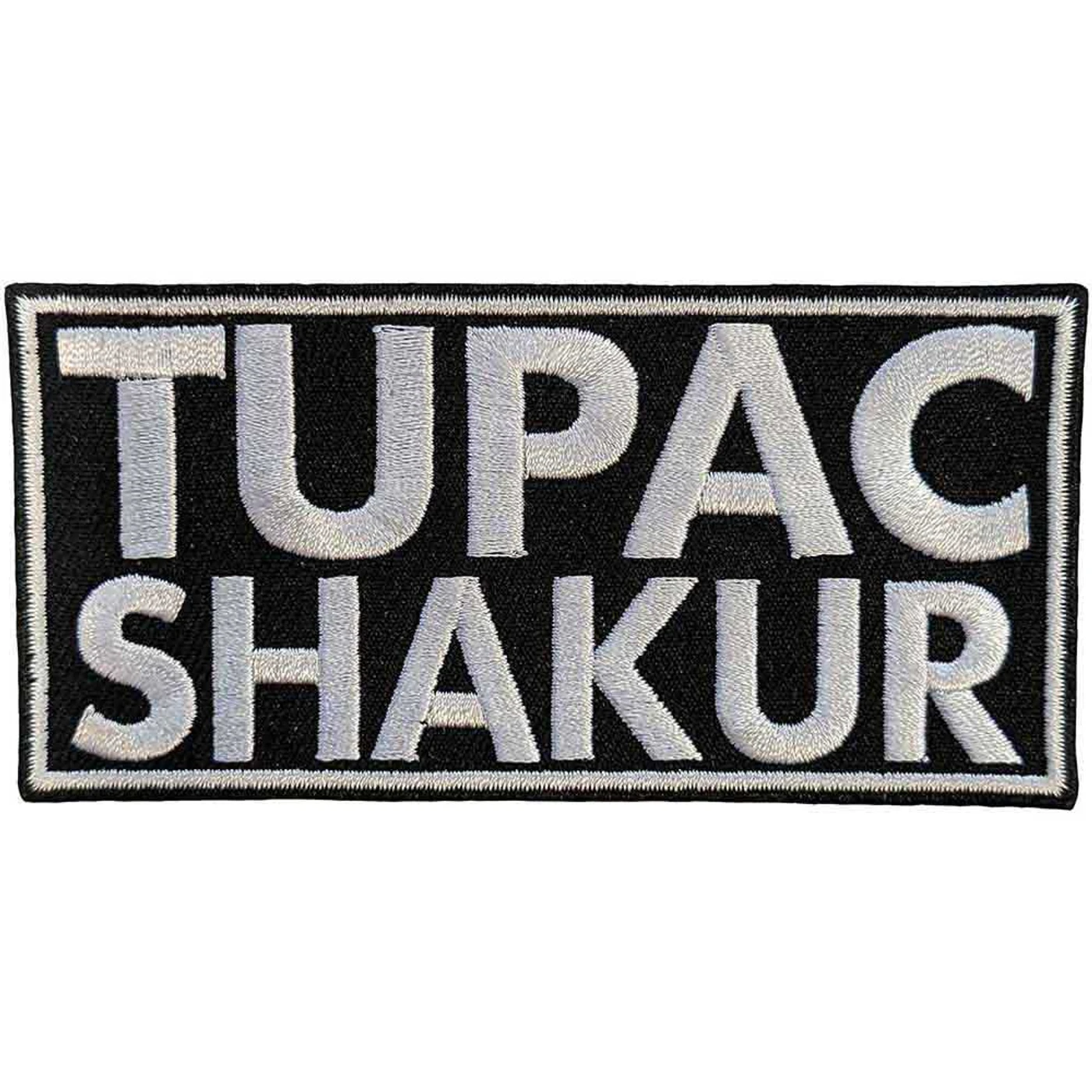Tupac Patches - Iron On - Text Logo