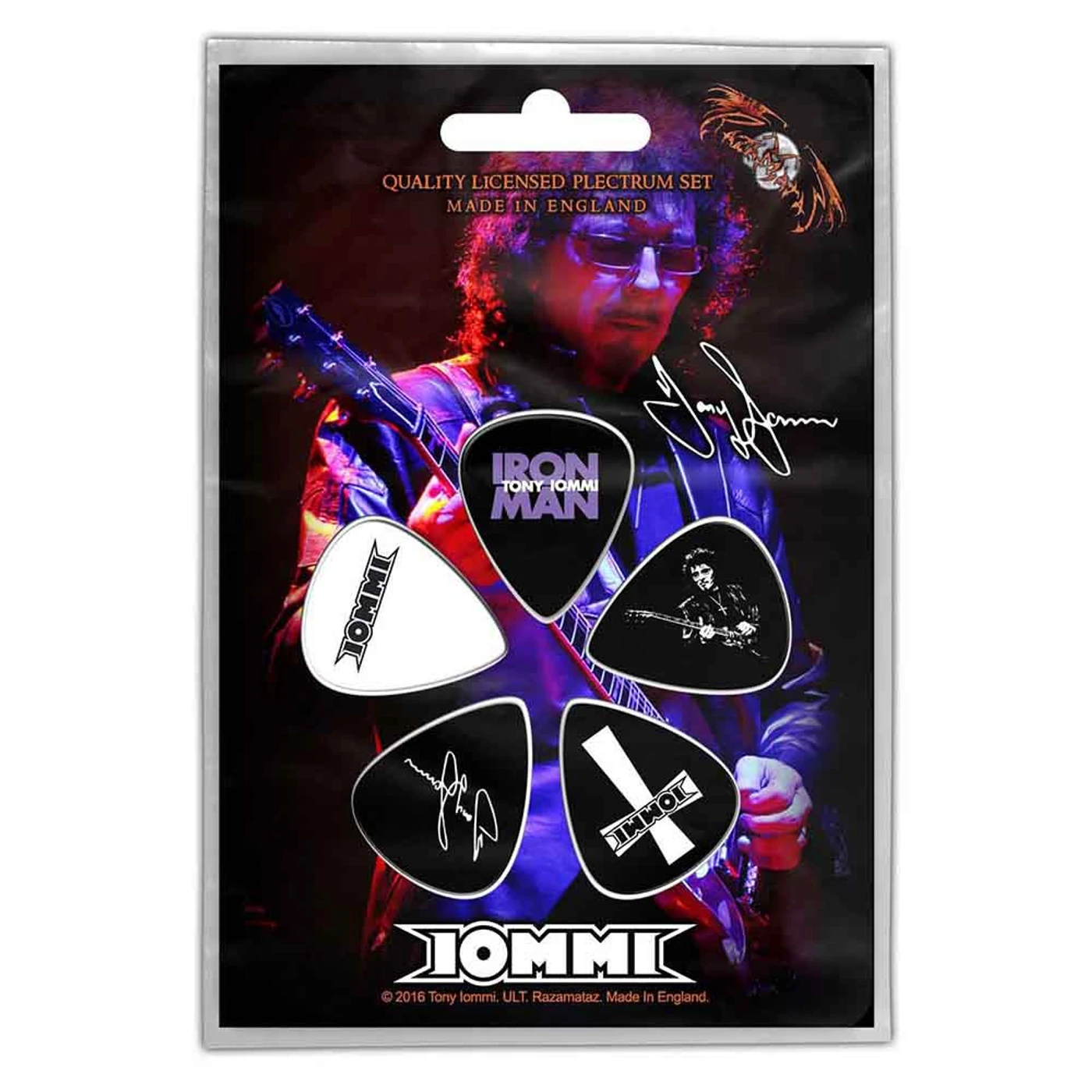 Tony Iommi Plectrum - Multi -pack - Iommi