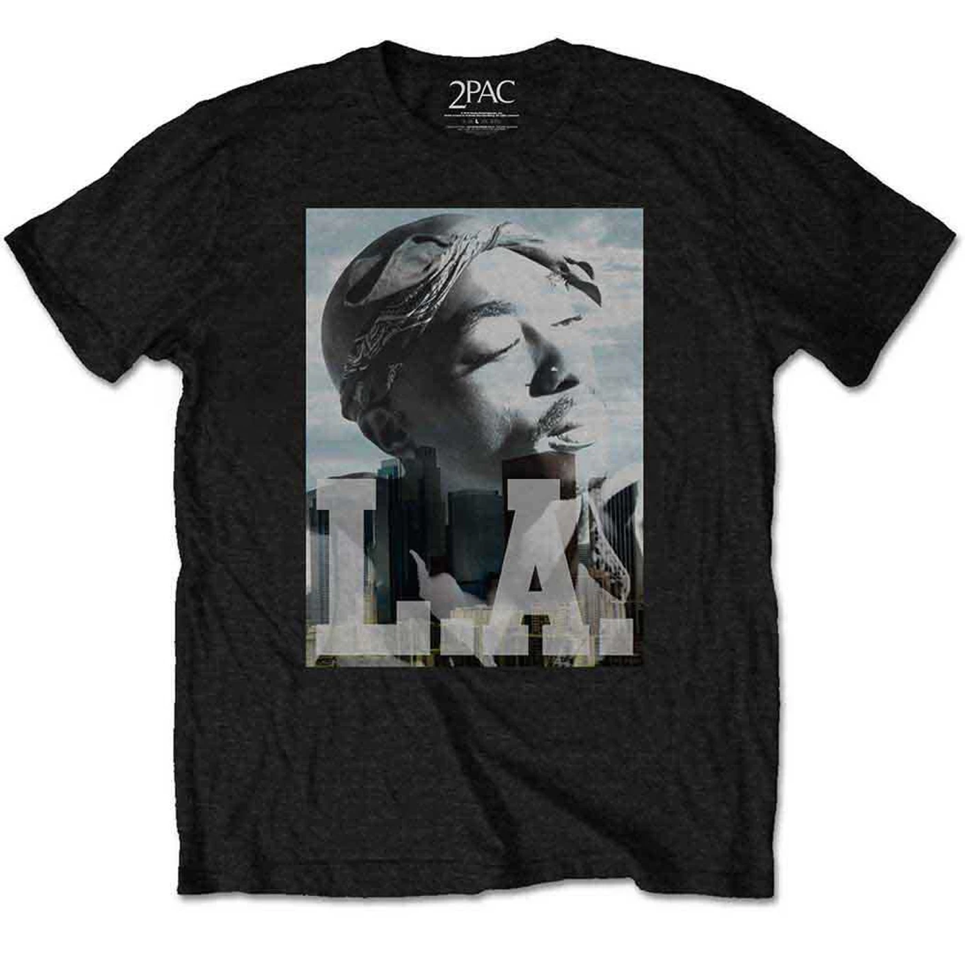 Tupac Children's T Shirt - LA Skyline