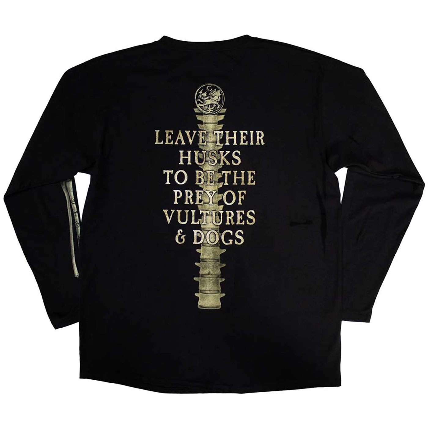 Cradle Of Filth Long Sleeve T Shirt - Skeleton